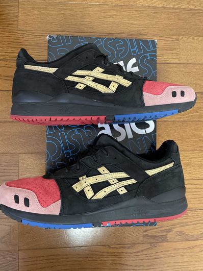 Ronnie Fieg × Asics Gel-Lyte III Tokyo Trio 252.1 "Black/Gold"