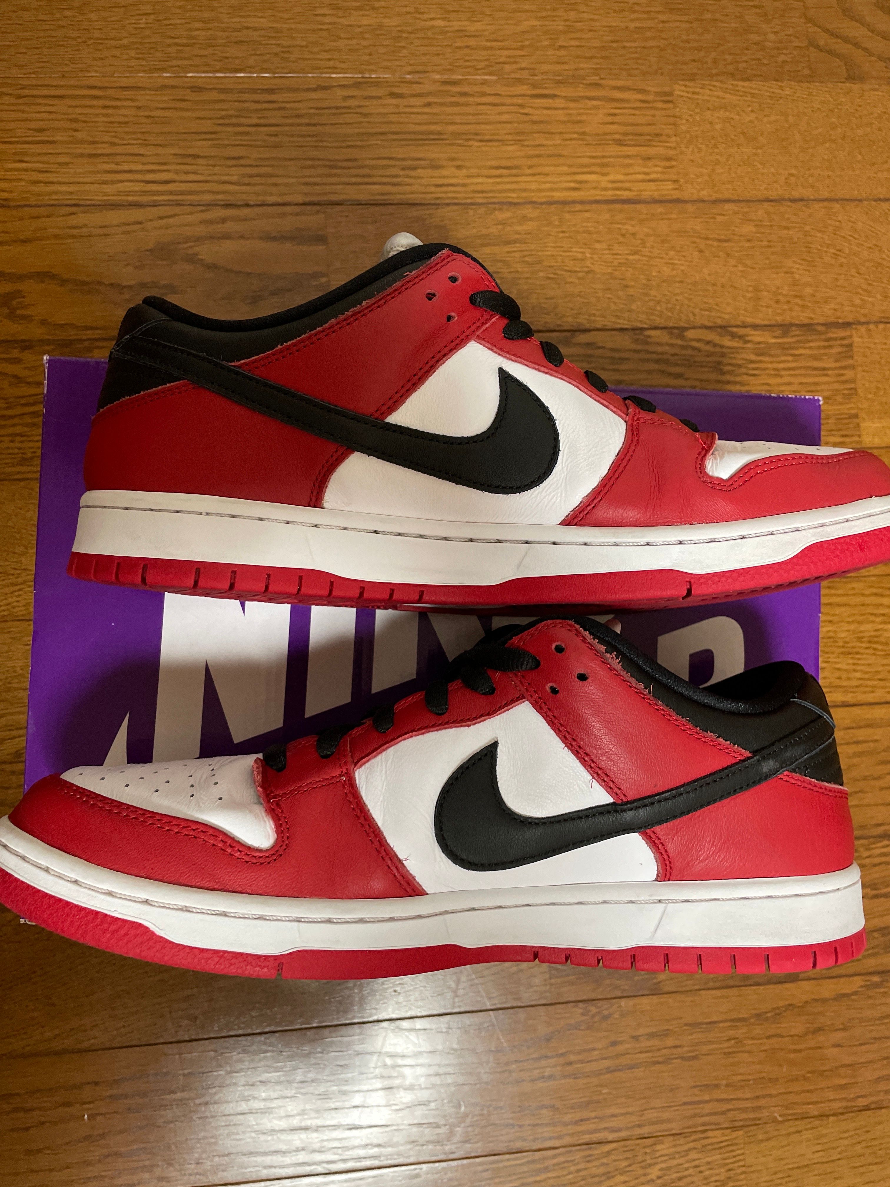 Nike SB Dunk Low Pro "J-Pack Chicago/Varsity Red and White"