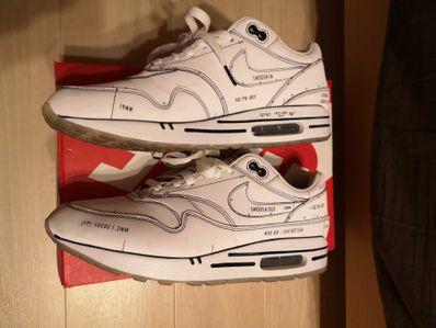 NIKE AIR MAX 1 "TINKER SCHEMATIC WHITE"