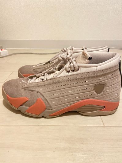 Clot × Nike Air Jordan 14 Low "Brown"