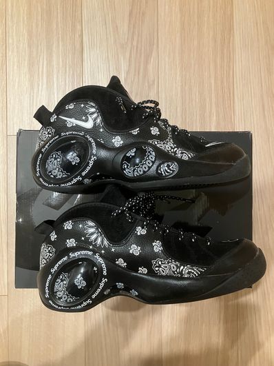 Supreme × Nike Air Zoom Flight 95 SP "Black/White"