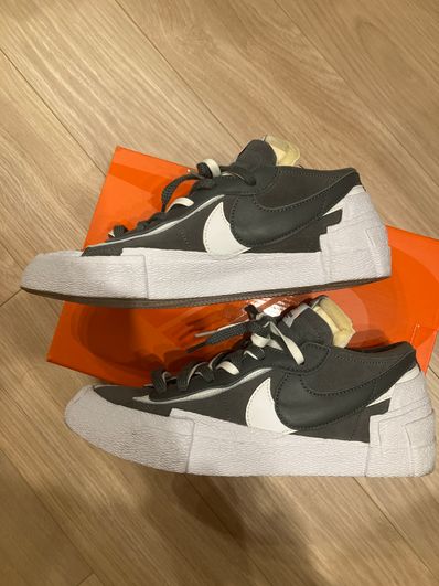 Sacai × Nike Blazer Low "Iron Grey"