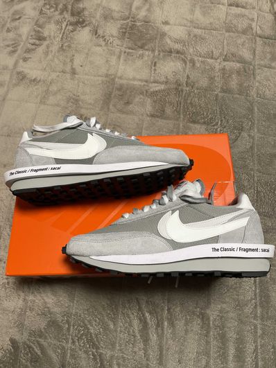 Fragment × sacai × Nike LD Waffle "Light Smoke Grey"