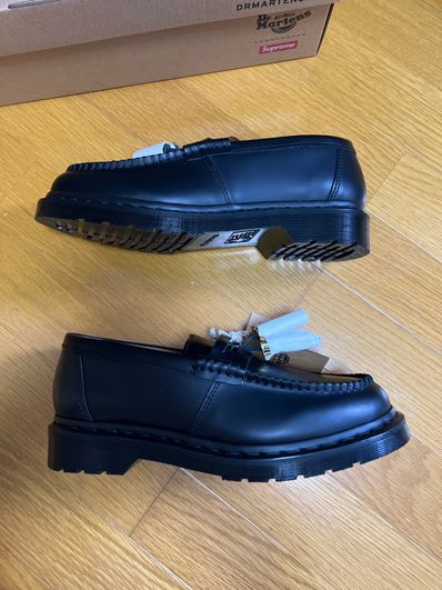 カーキ×インディゴ Supreme Dr.Martens Tassel Loafer 27cm | maximise.mu