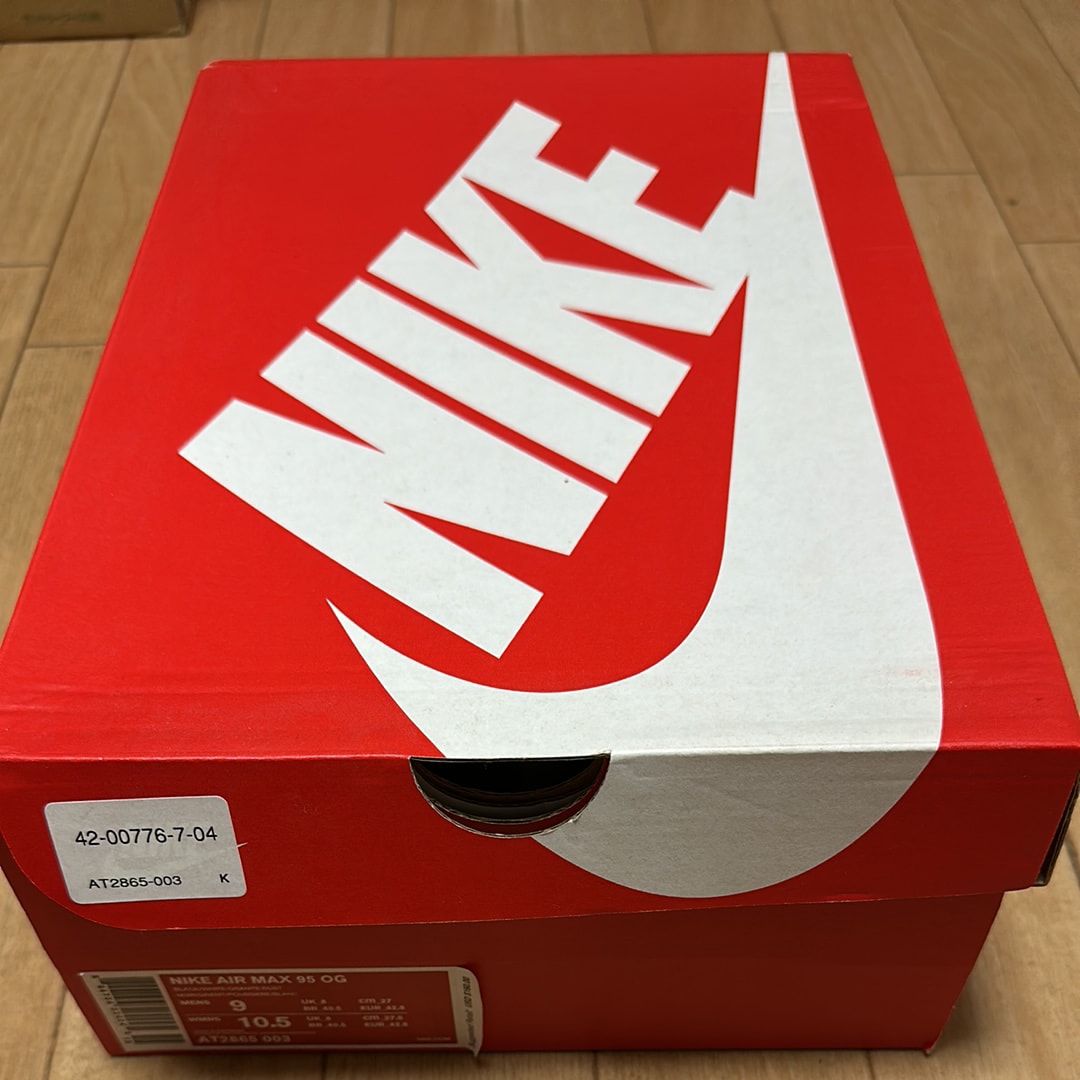 Nike Air Max 95 OG "Black/Anthracite/Granite/Whitet"