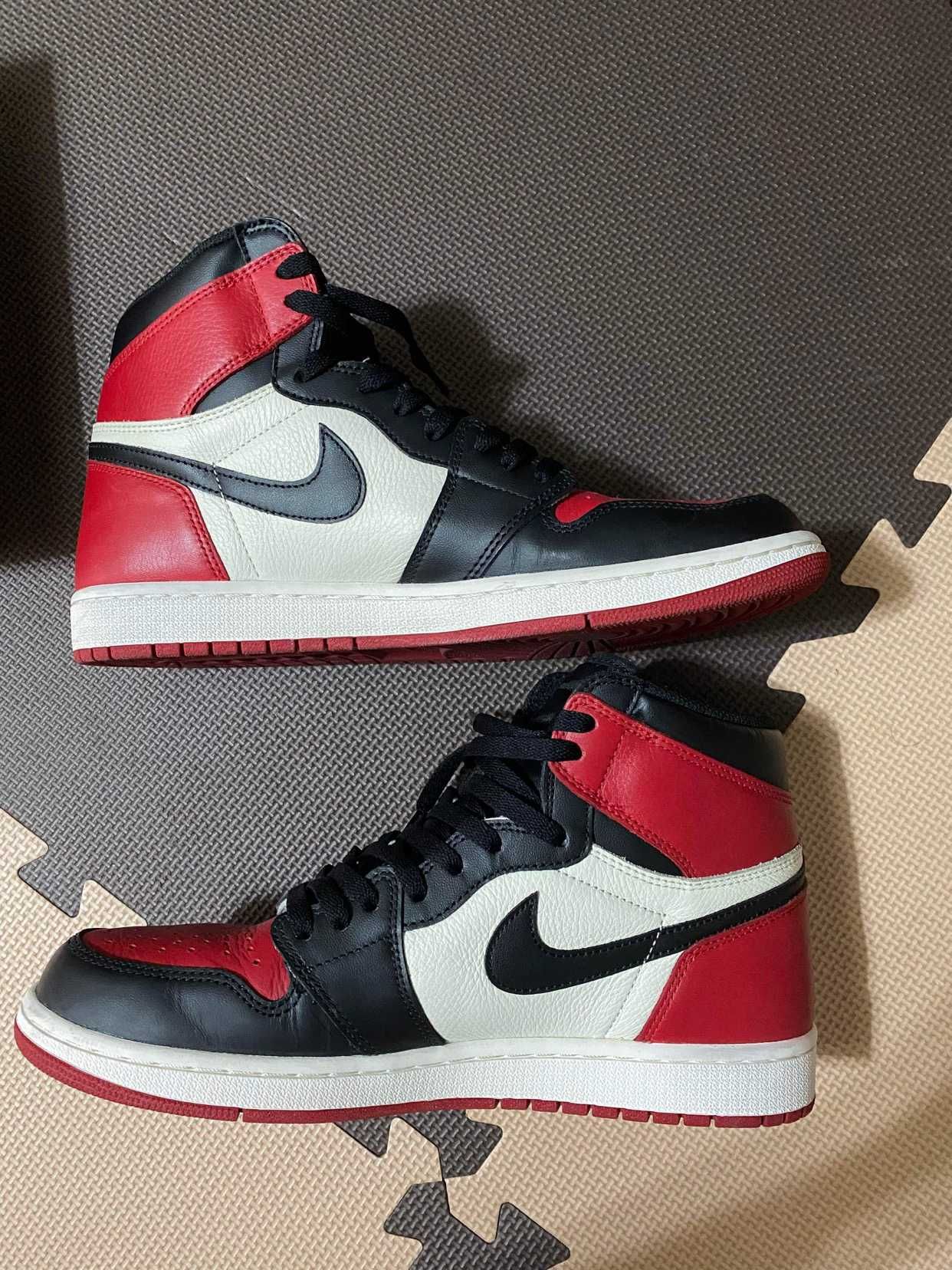 Nike Air Jordan 1 Retro High OG "Bred Toe"