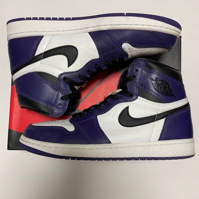 Nike Air Jordan 1 Retro High OG "Court Purple White/Black" (2020)