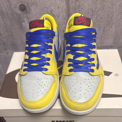 Travis Scott × Nike Women's Air Jordan 1 Retro Low OG "Canary"