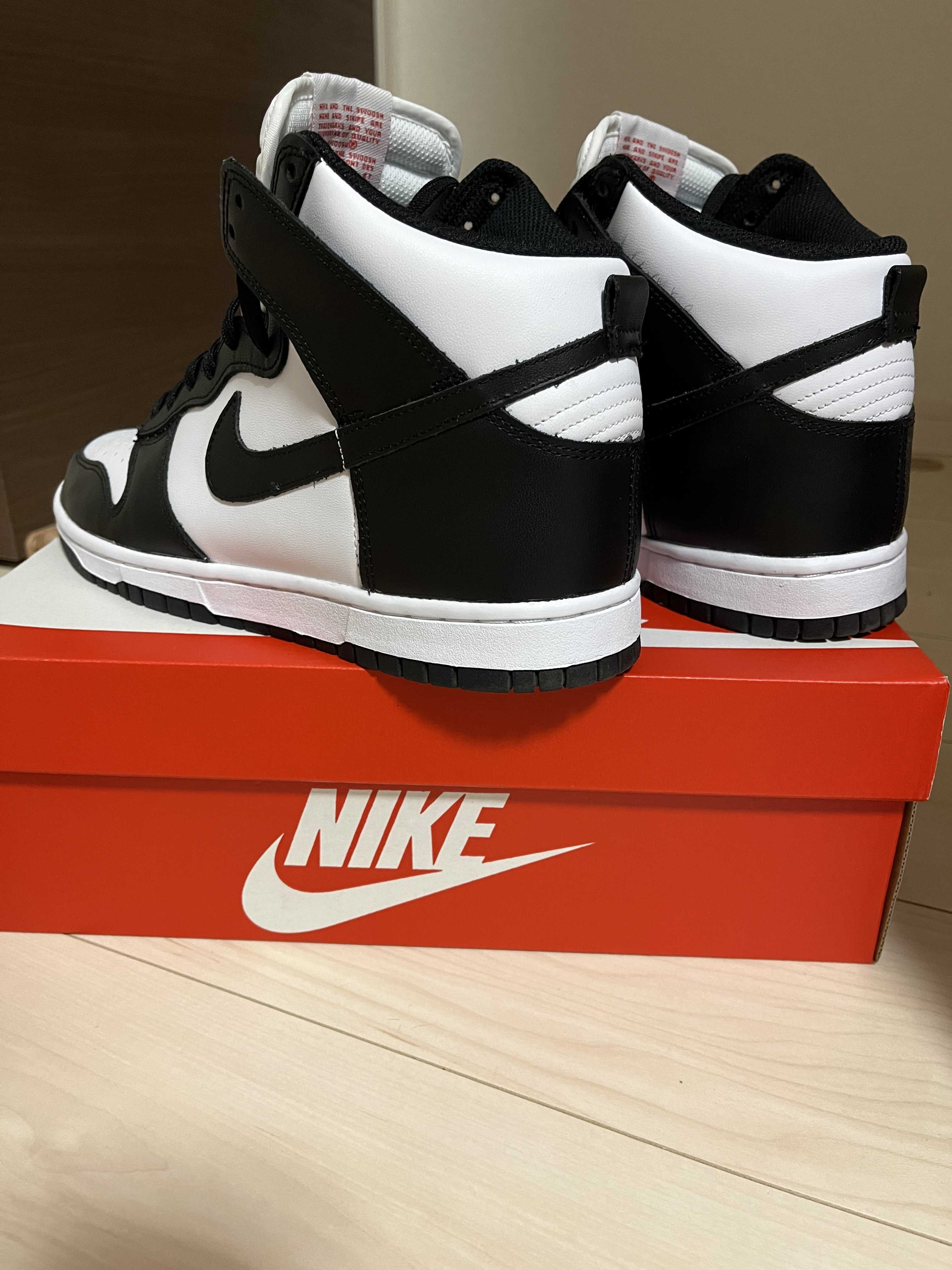 Nike Women's Dunk High "Black and White"