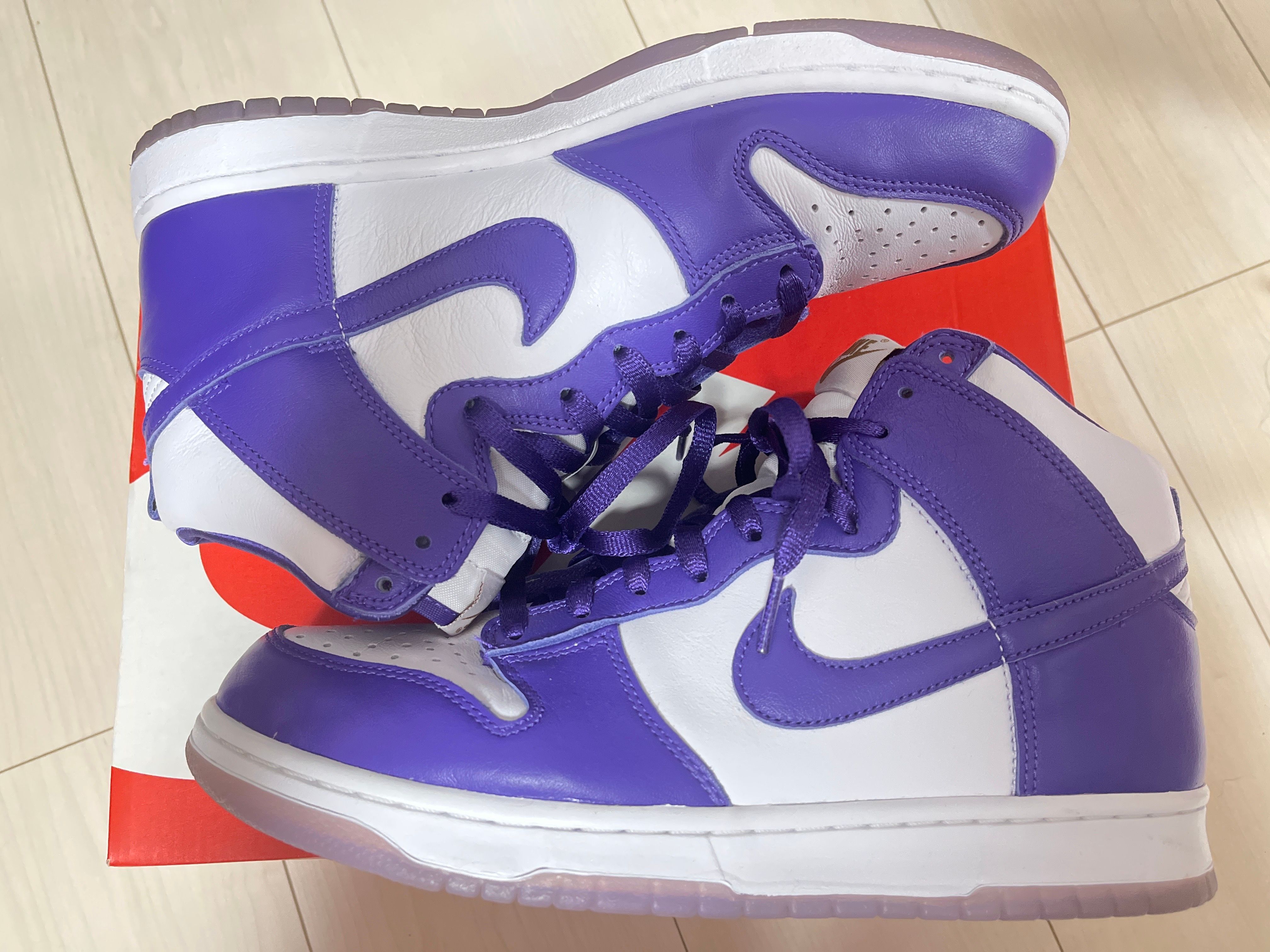 NIKE DUNK HIGH Women's "VARSITY PURPLE"