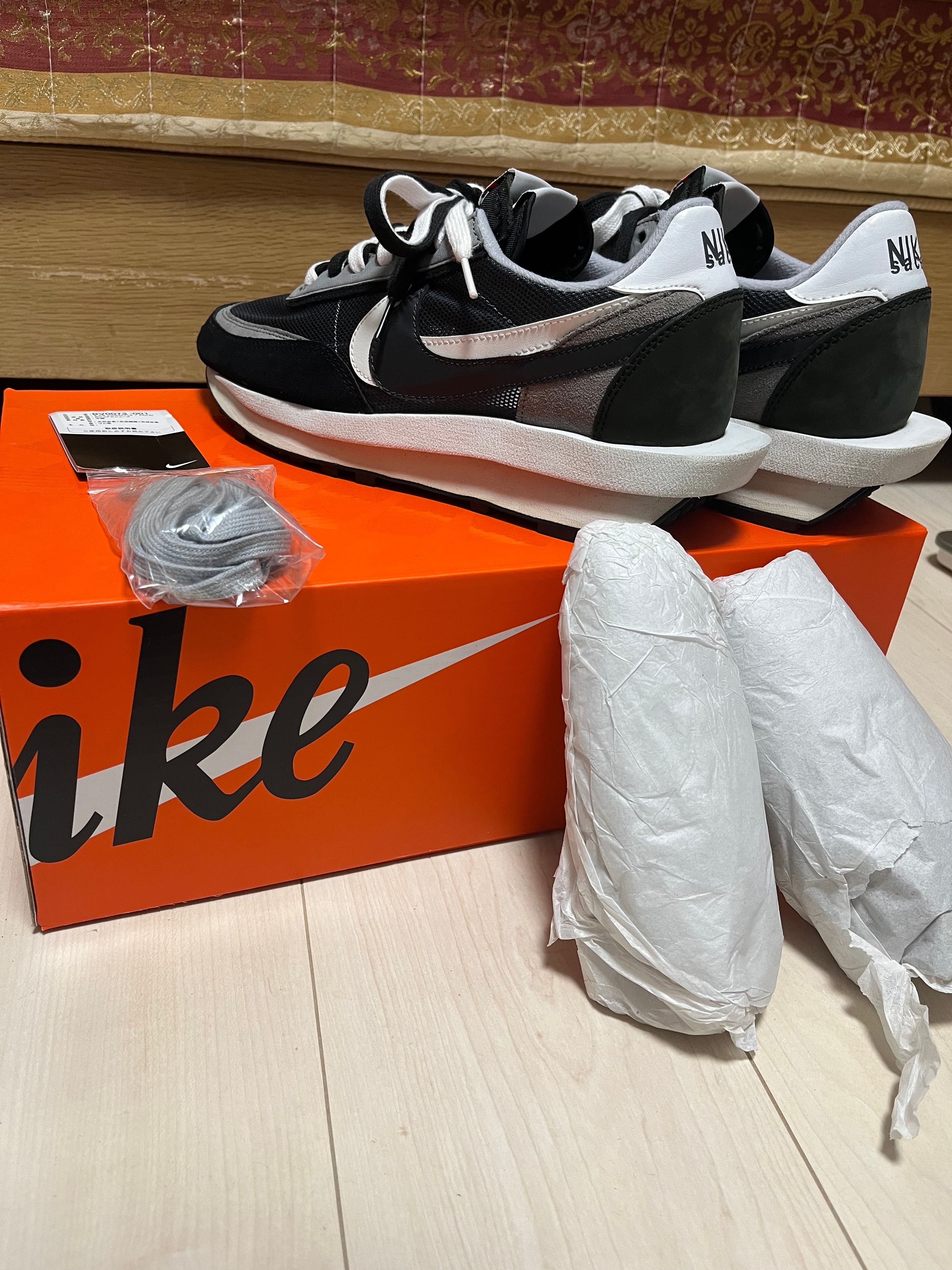 sacai × Nike LD Waffle "Black"