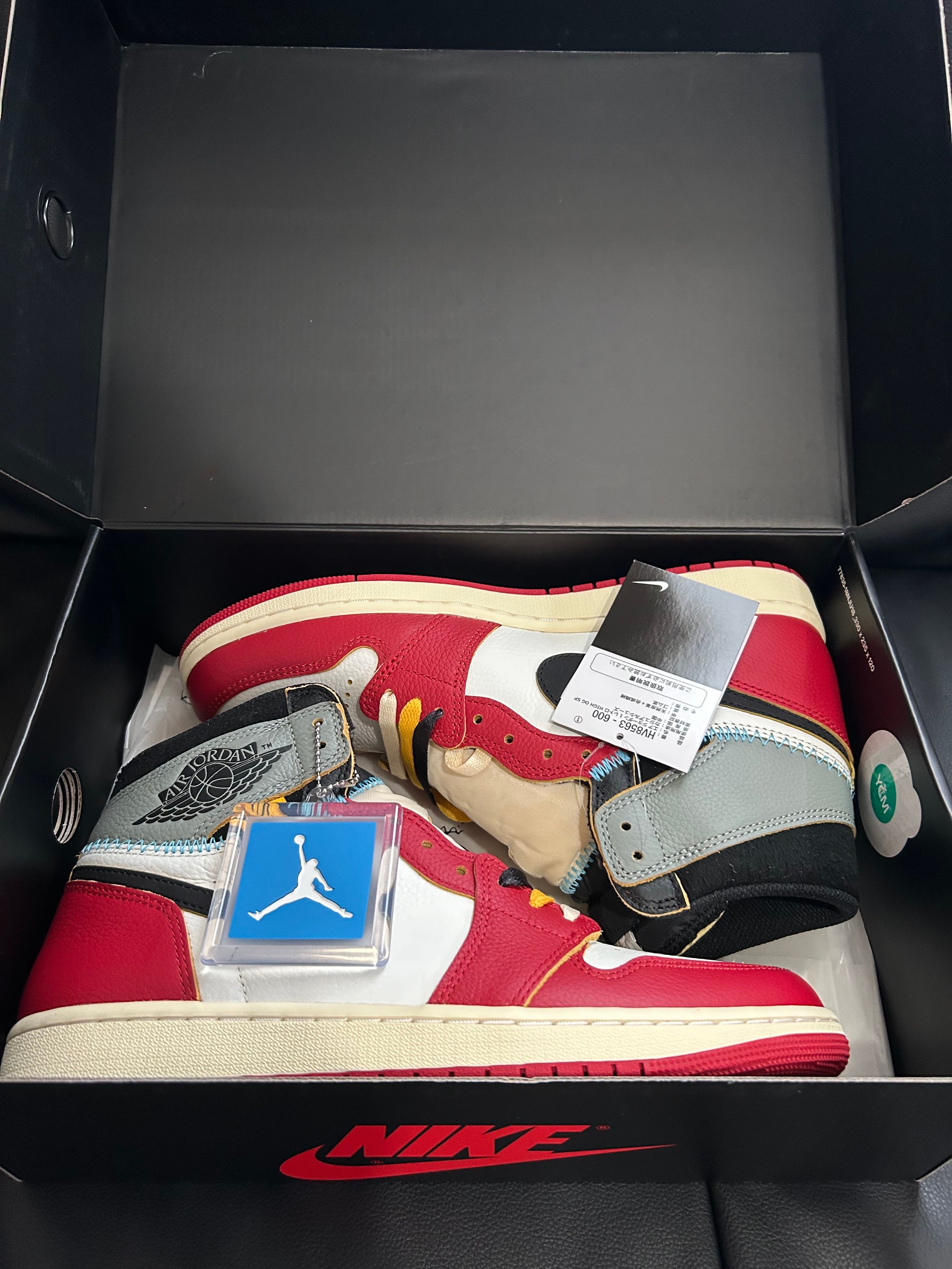 UNION × Nike Air Jordan 1 Retro High OG "Chicago/Shadow"