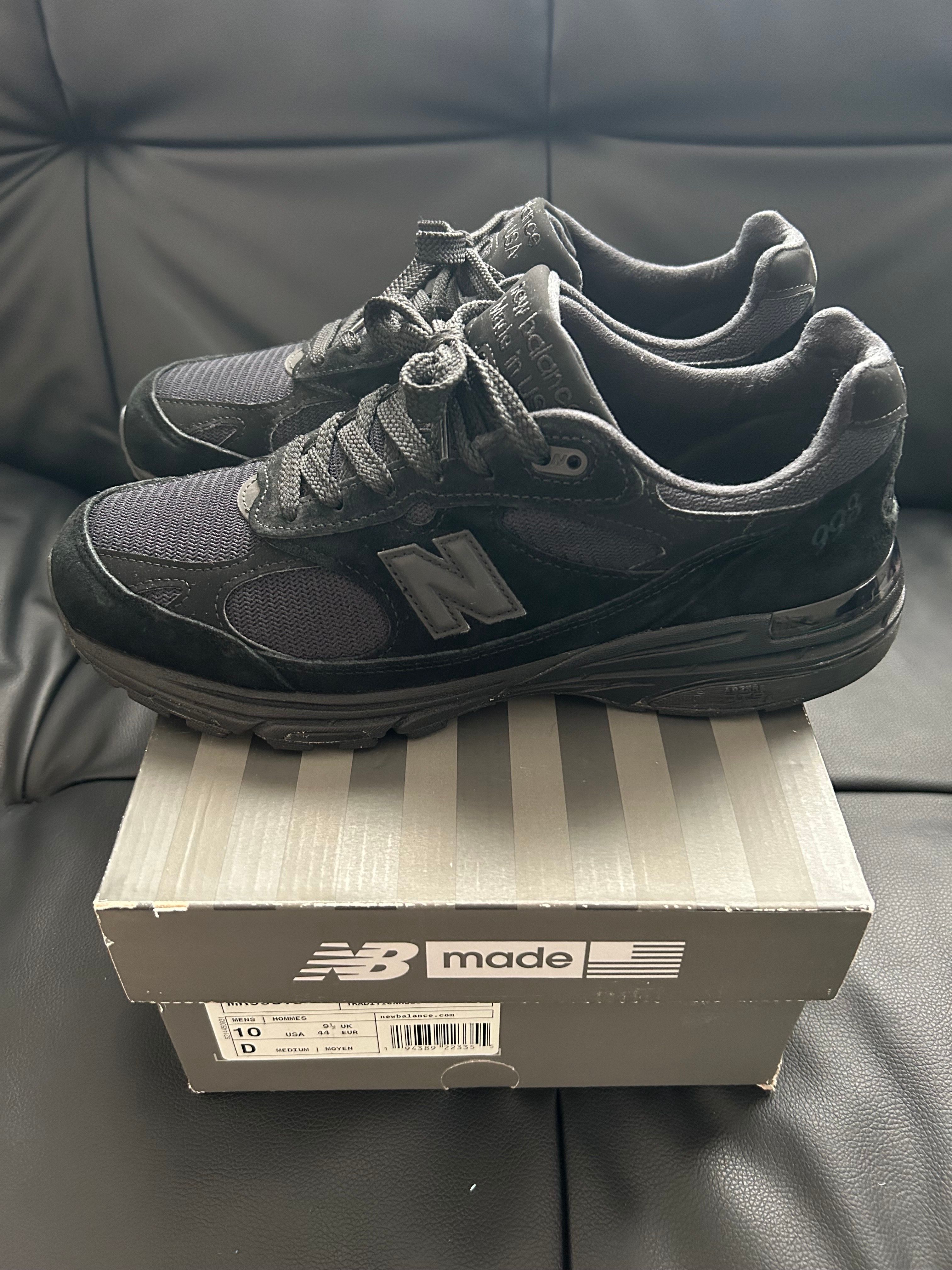 New Balance 993 "Triple Black"