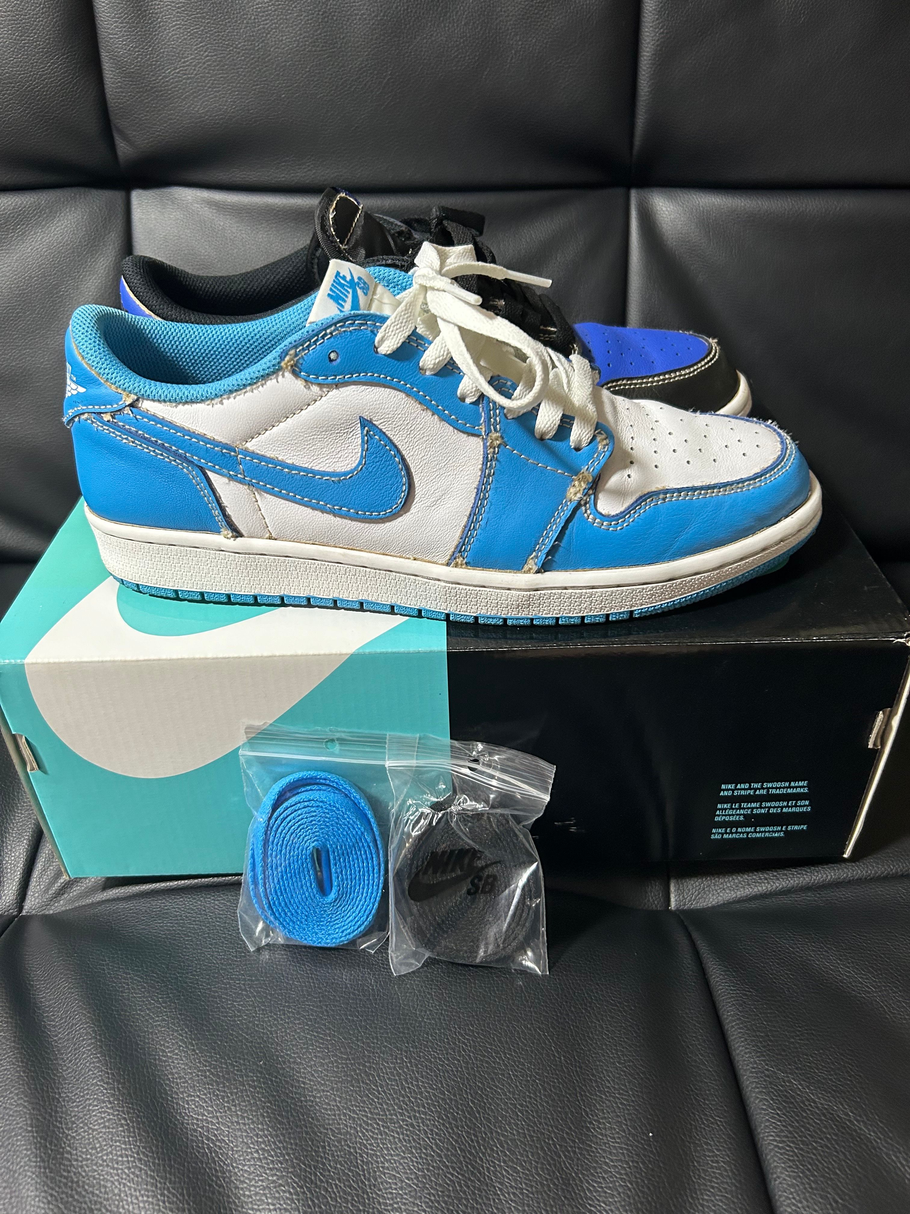 Nike SB Air Jordan 1 Low "Desert Ore/Royal Blue"