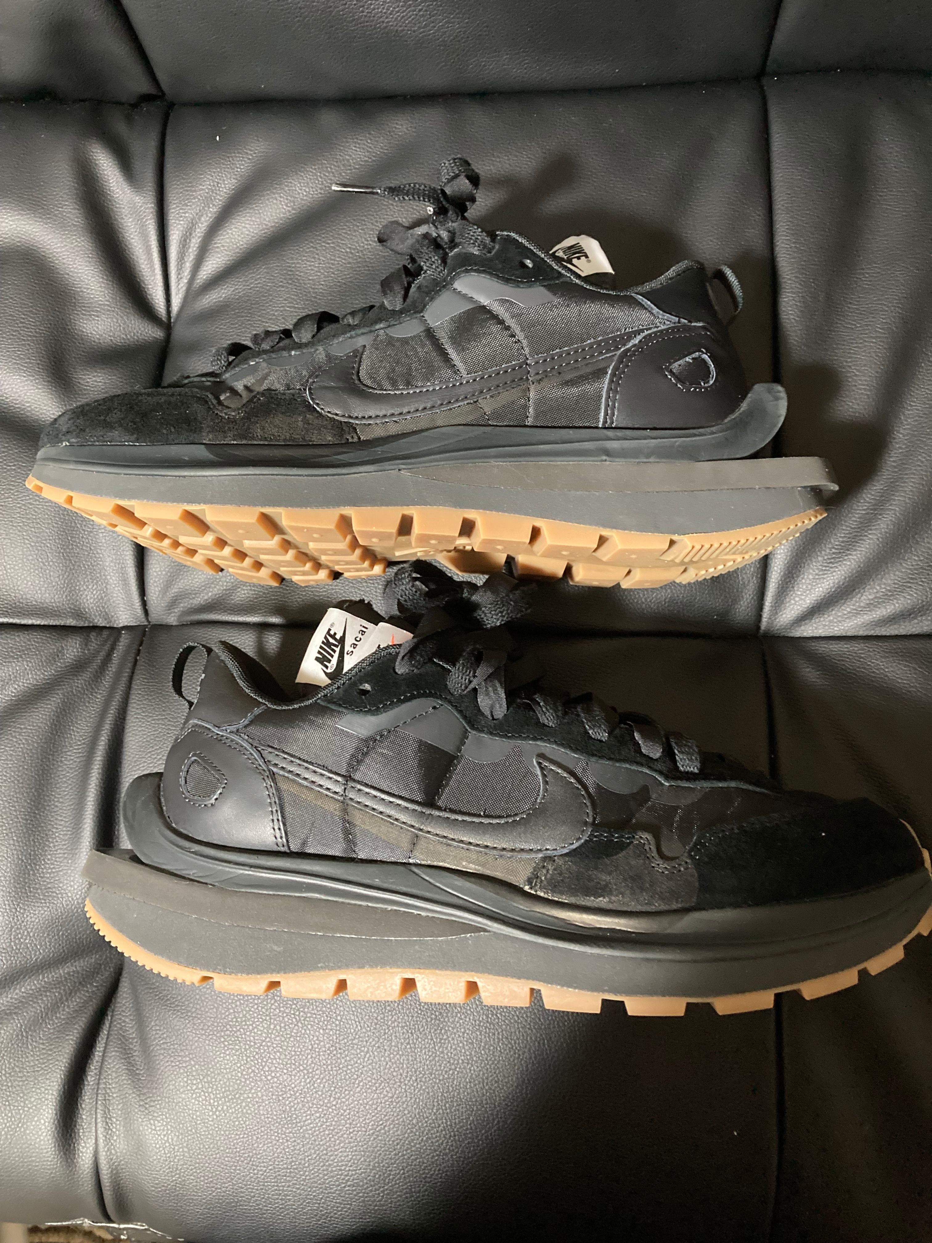 sacai × Nike VaporWaffle "Black Gum"