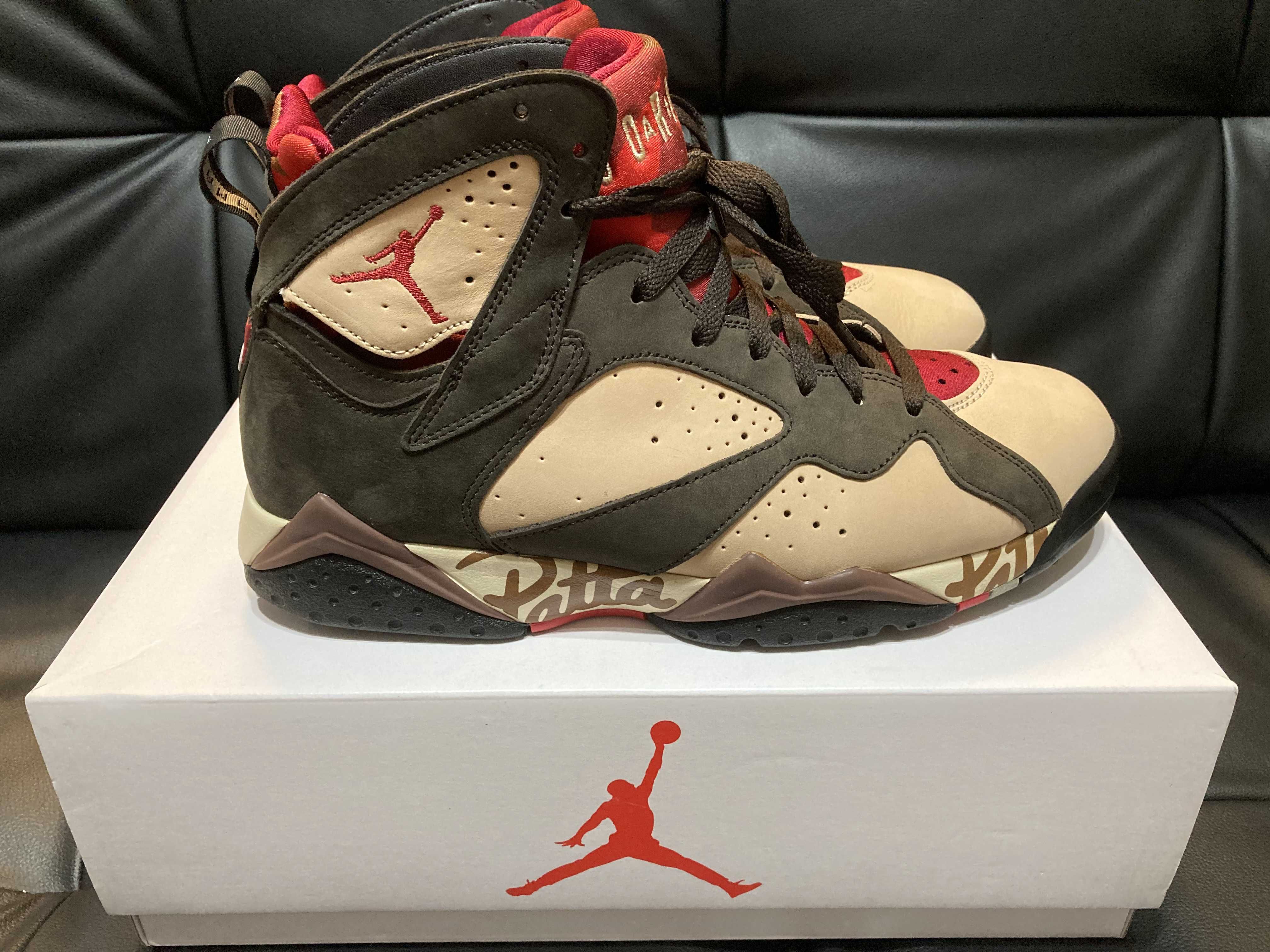 Patta × Nike Air Jordan 7 OG "Brown"