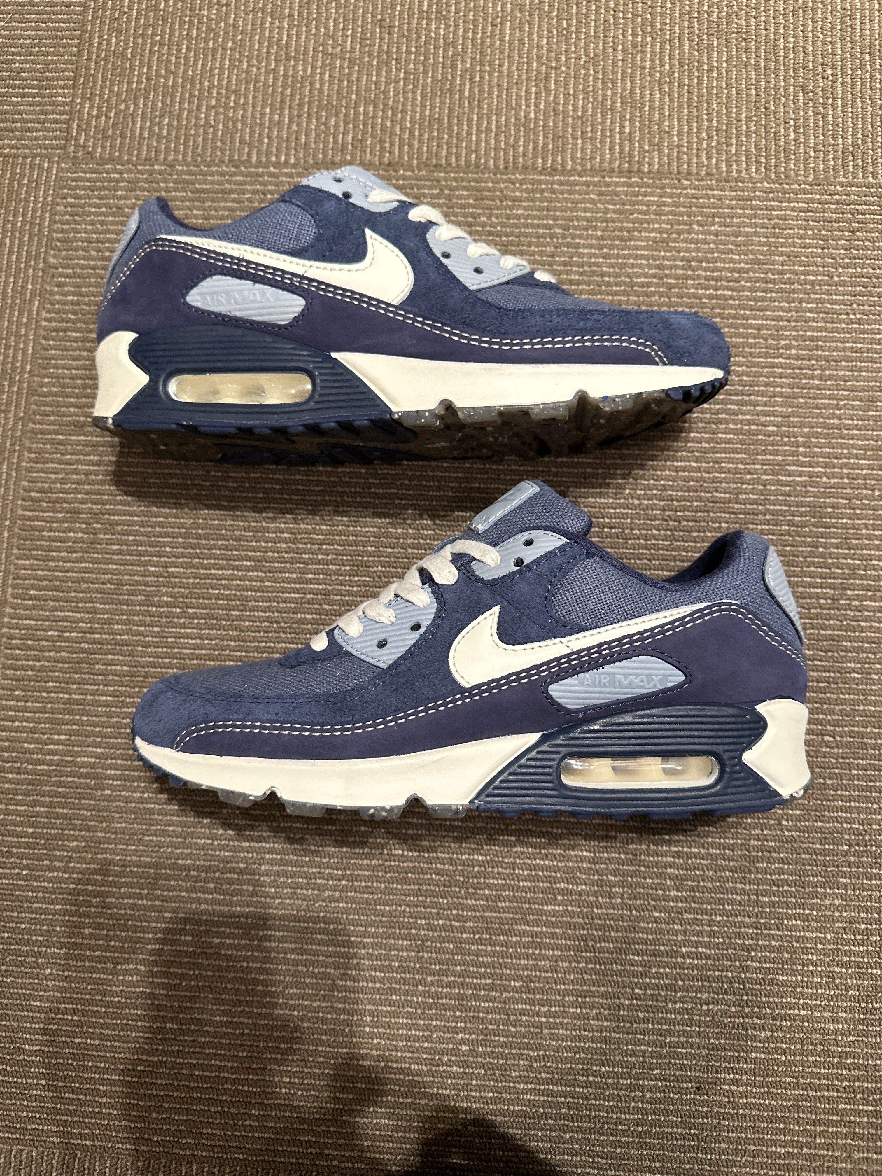 NIKE AIR MAX 90 "DIFFUSED BLUE/SAIL/MIDNIGHT NAVY/OBSIDIAN MIST"