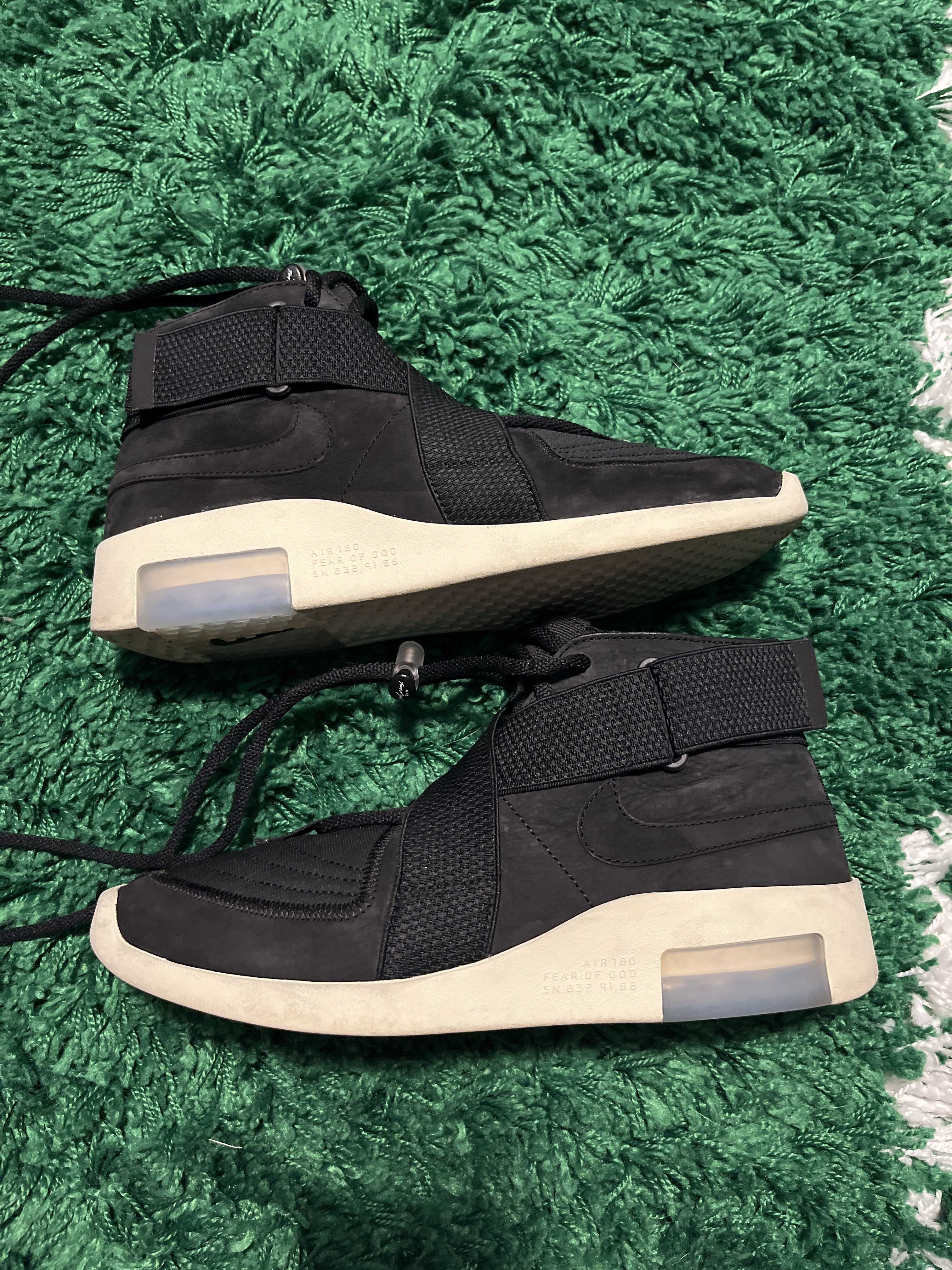 FEAR OF GOD × Nike Air Fear Of God Raid "Black"