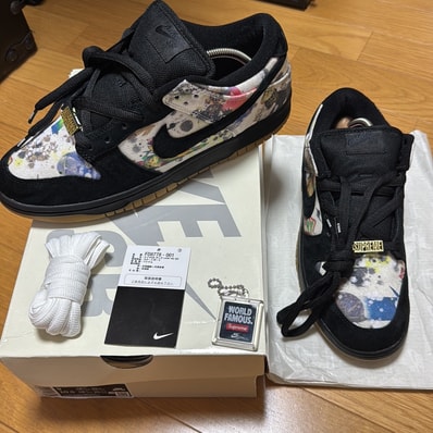 Supreme × Nike SB Dunk Low "Rammellzee"