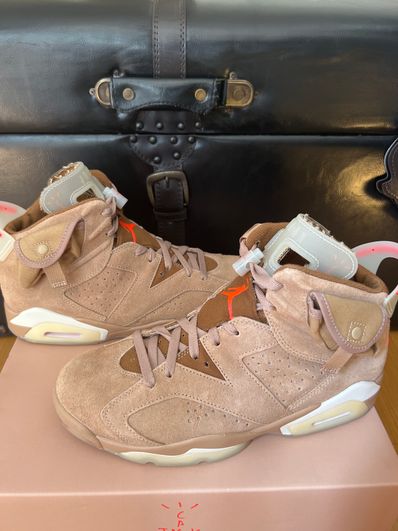 Travis Scott × Nike Air Jordan 6 "British Khaki"