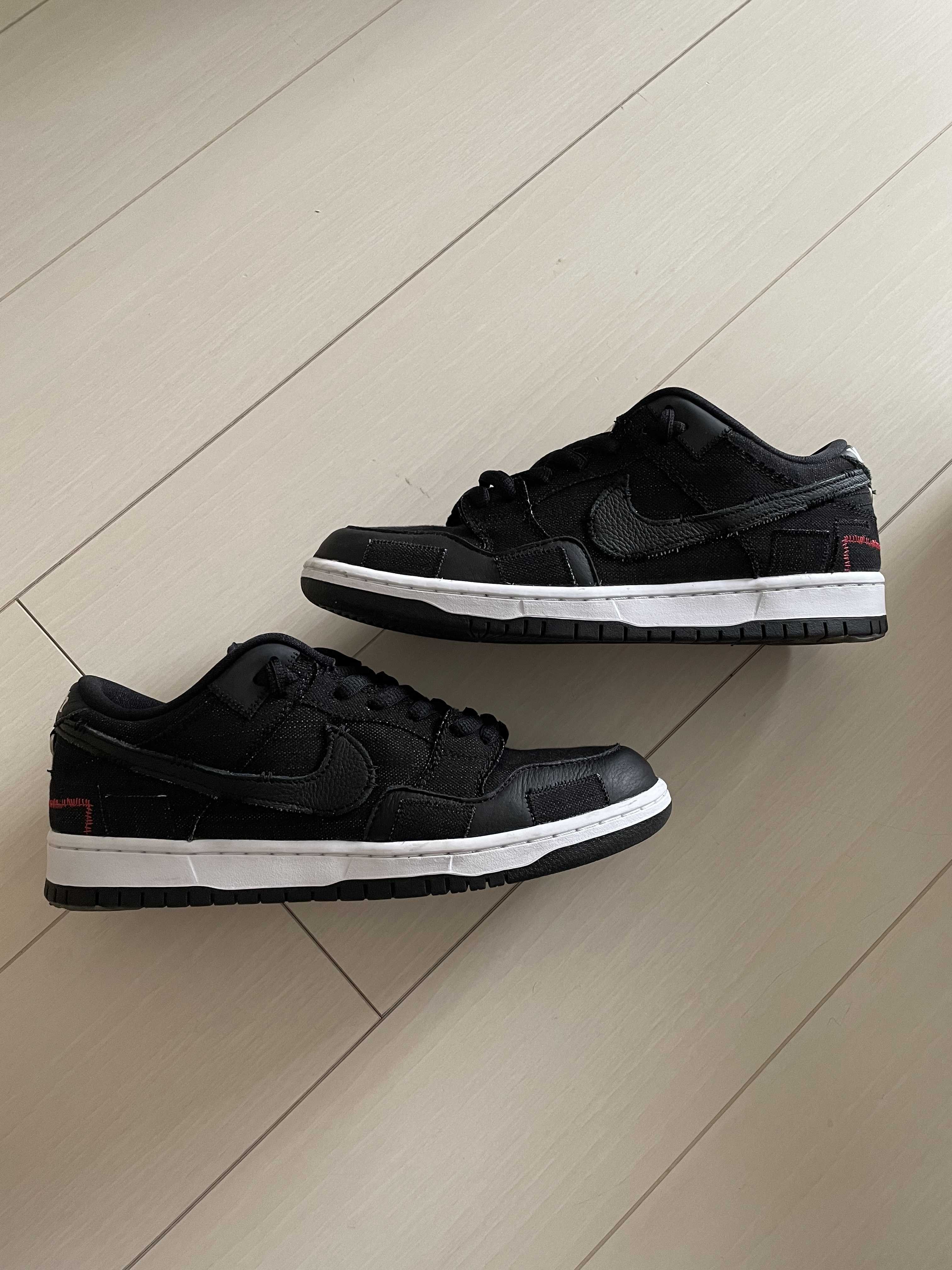 Wasted Youth × Nike SB Dunk Low "Black Denim" / VERDY