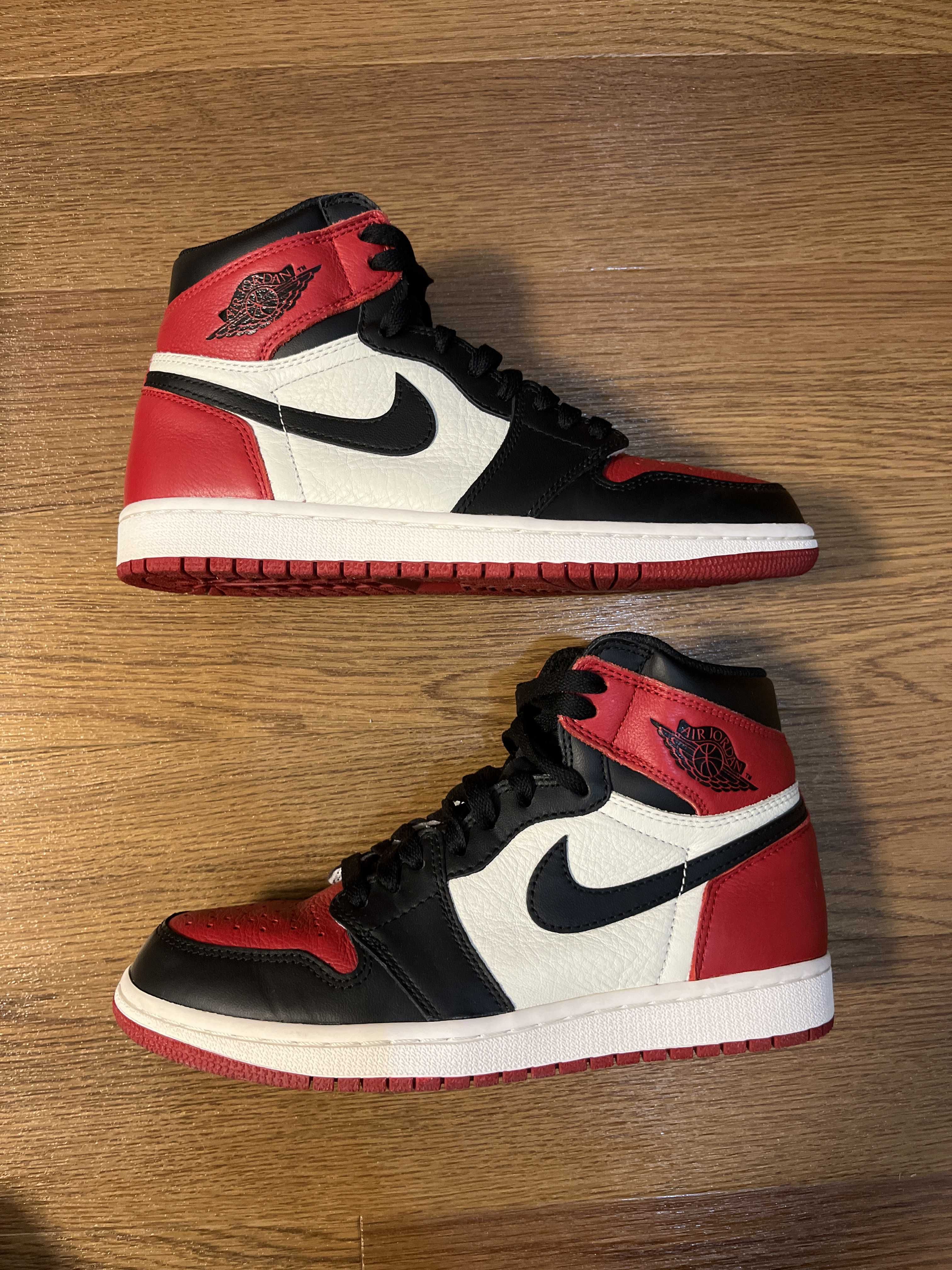 Nike Air Jordan 1 Retro High OG "Bred Toe"