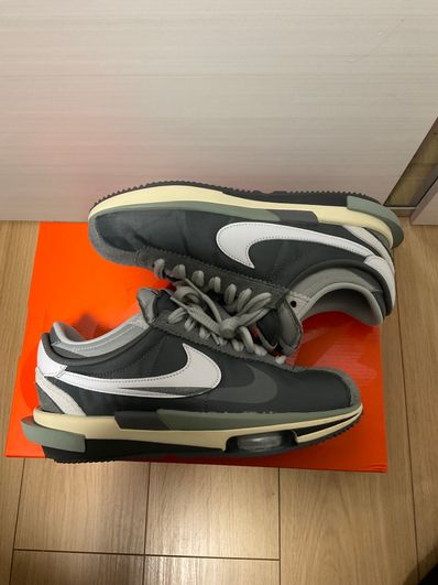 sacai × Nike Zoom Cortez "Iron Grey"
