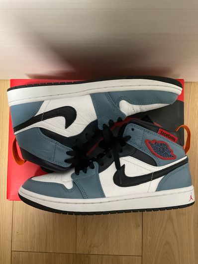 FACETASM × Nike Air Jordan 1 Mid "White/Navy"