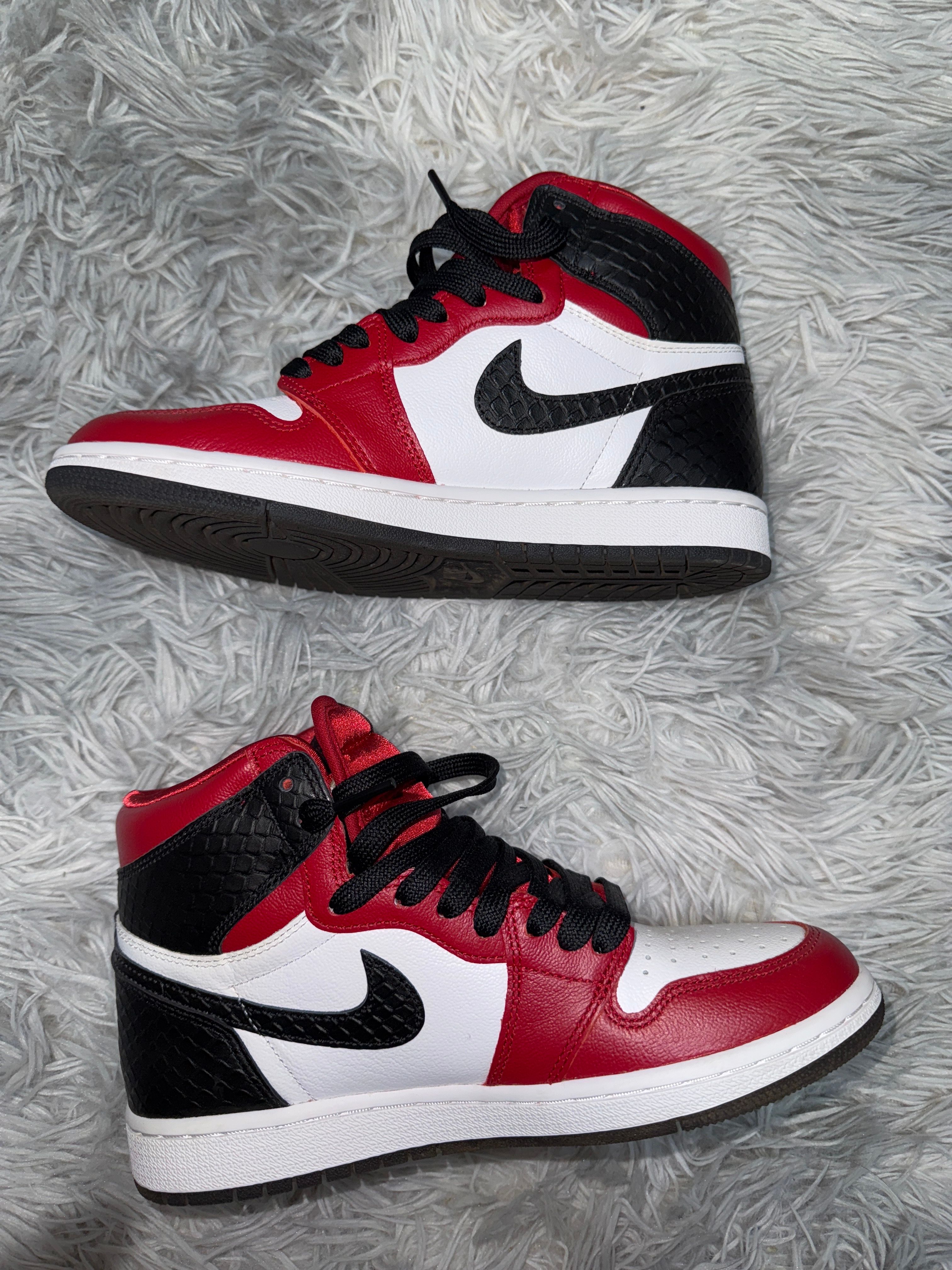 Nike Women's Air Jordan 1 High OG "Satin Red"