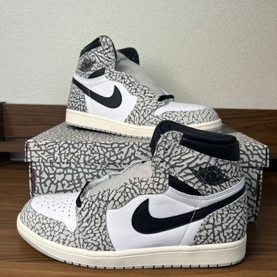 Nike Air Jordan 1 High OG "White Cement/Safari"