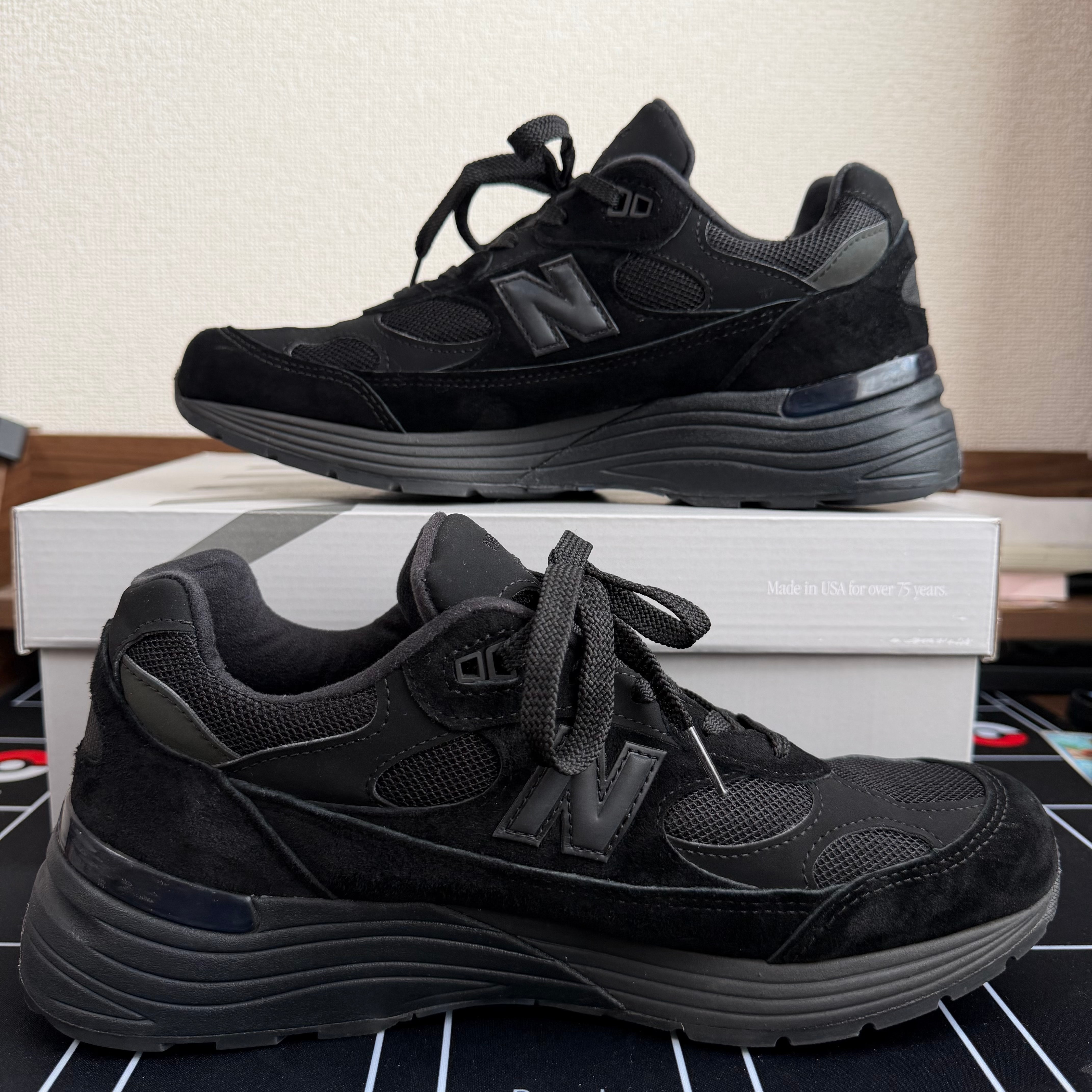 New Balance 992 "Triple Black" (2025)