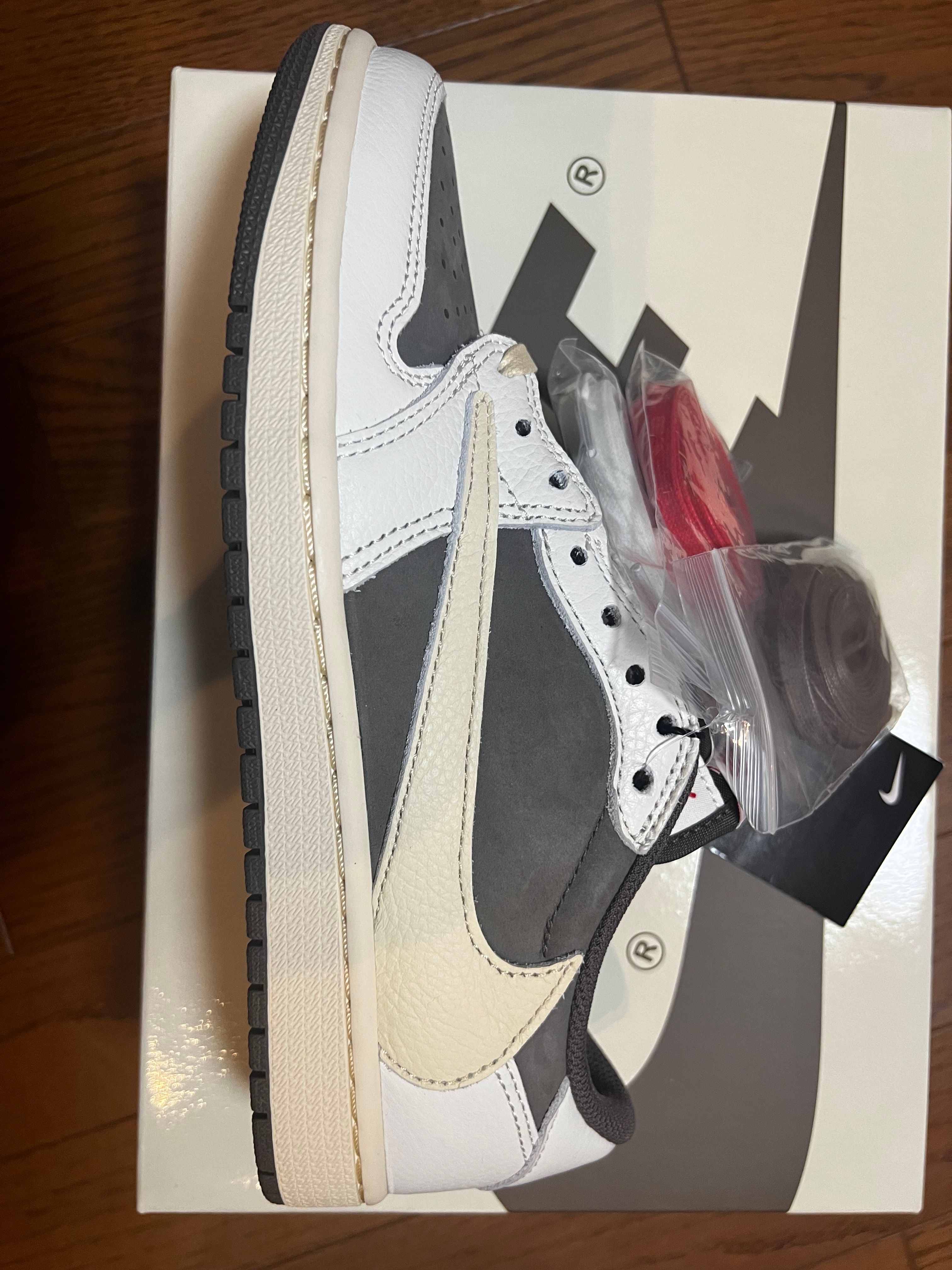 Travis Scott × Nike Air Jordan 1 Low OG SP "Reverse Mocha/Sail and Ridgerock"