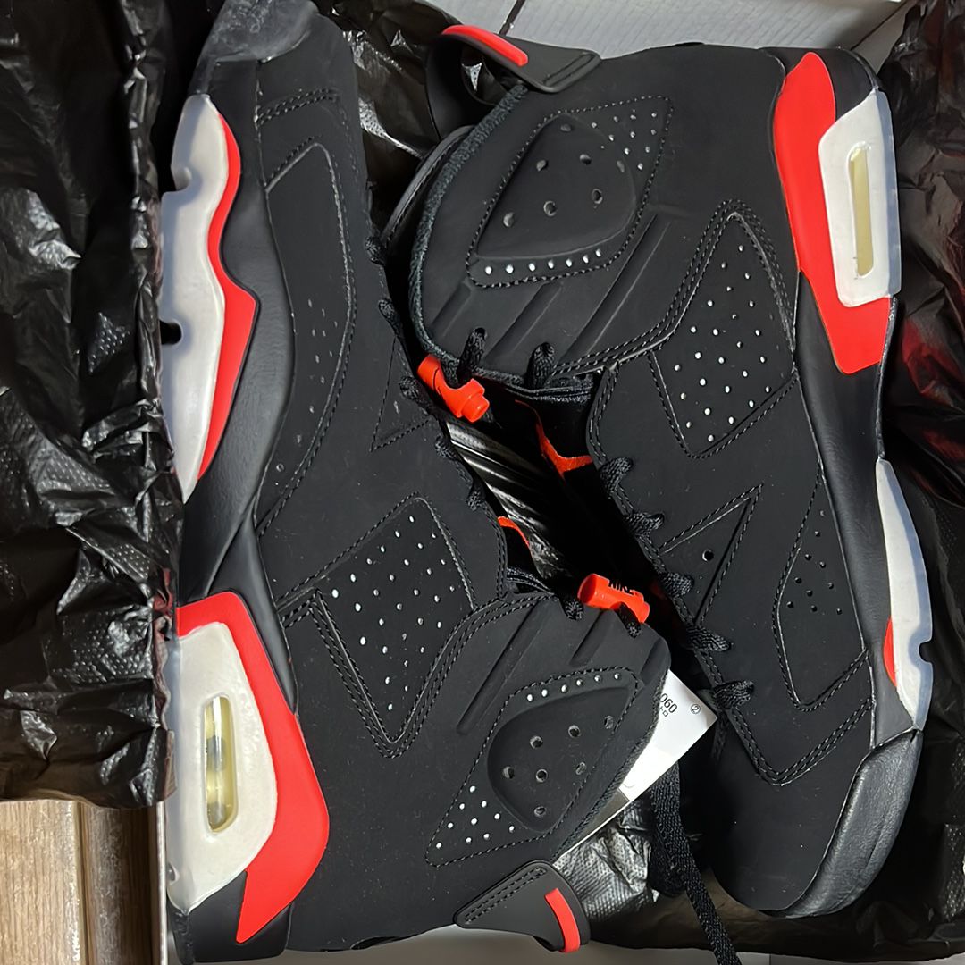 Nike Air Jordan 6 Retro OG "Black/Infrared"