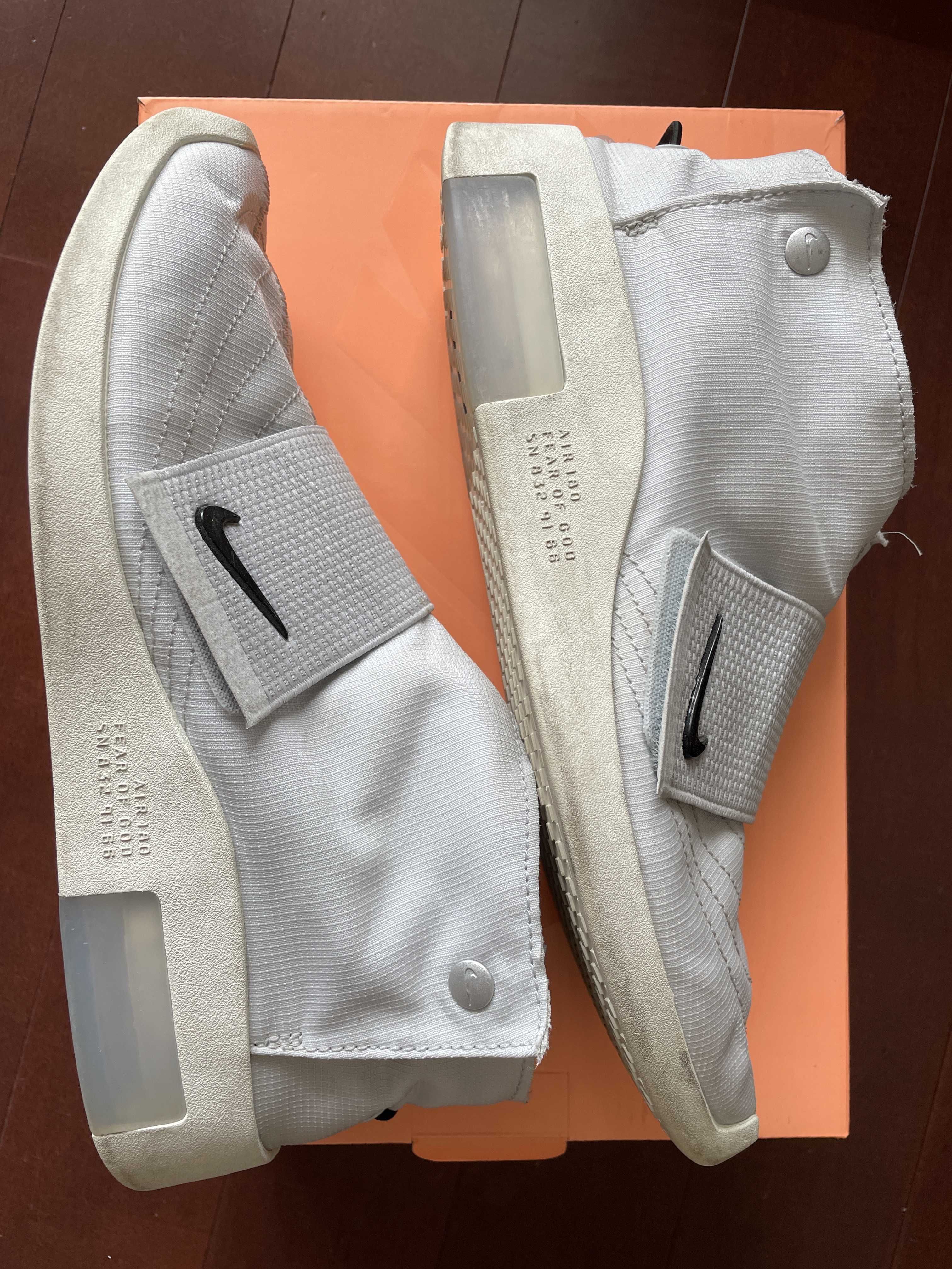 Fear Of God × Nike Air Moccasin "Pure Platinum"