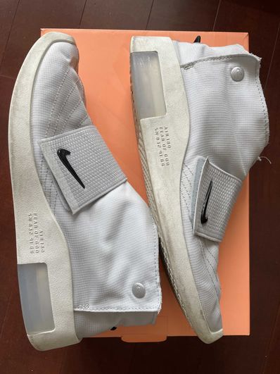 Fear Of God × Nike Air Moccasin "Pure Platinum"
