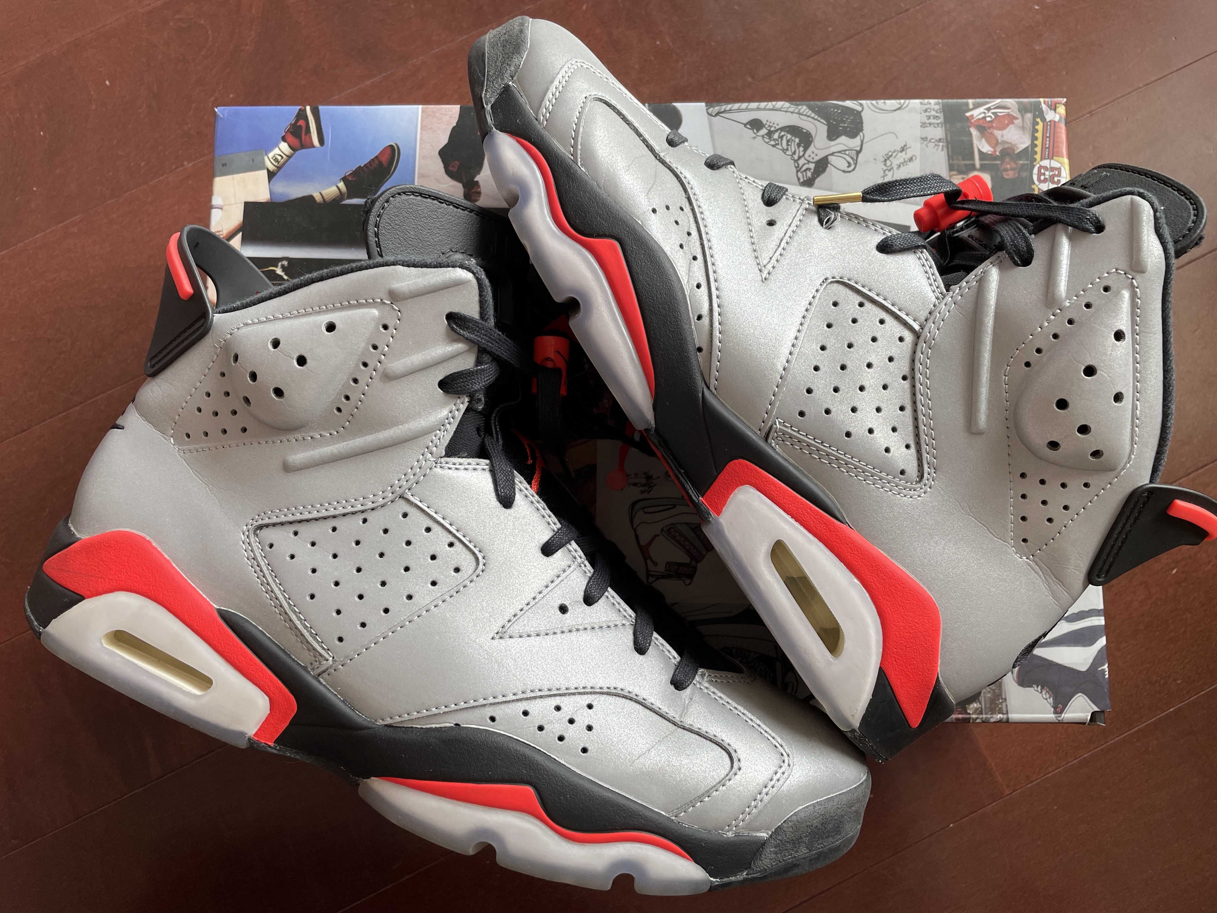 Nike Air Jordan 6 Reflective "Infrared"