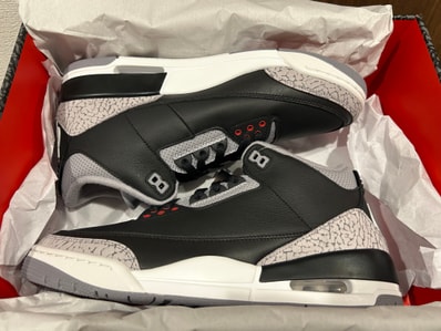 Nike Air Jordan 3 Retro "Black Cement" (2024)