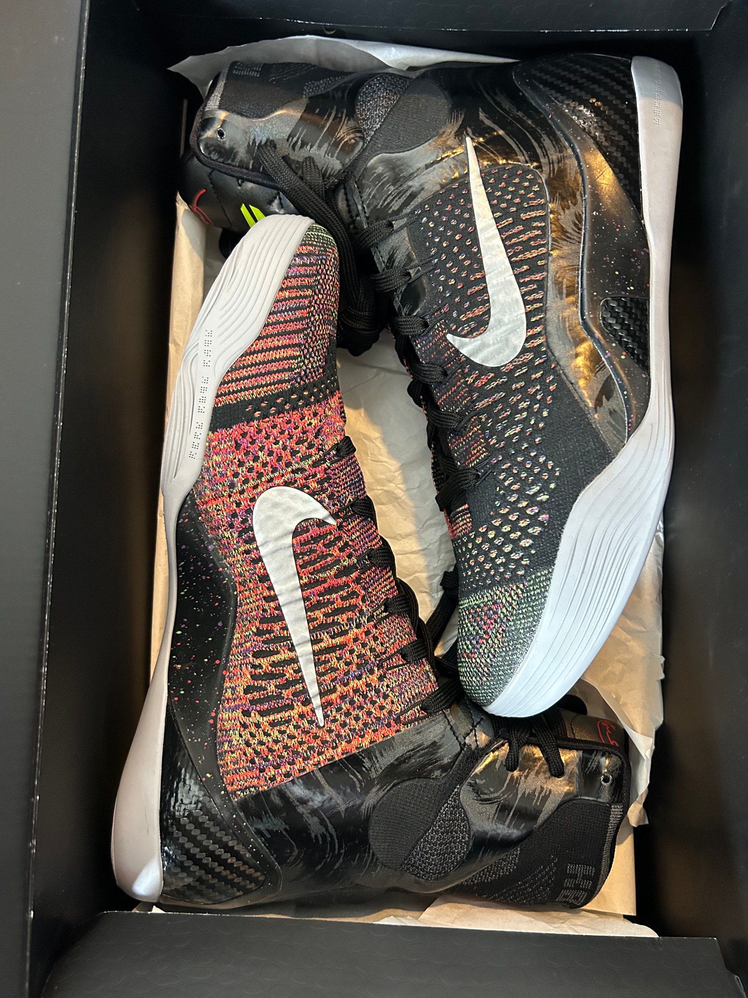Nike Kobe 9 Elite "Black and Metallic Silver"