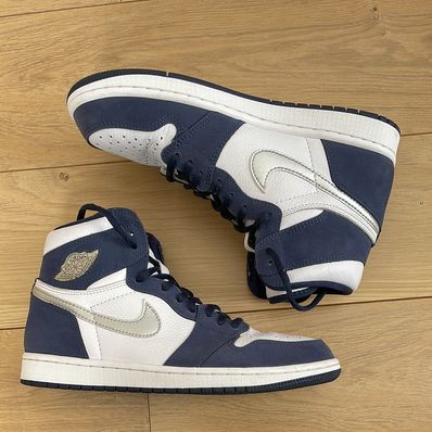 Nike Air Jordan 1 High OG CO.JP "White/Midnight Navy" (2020)(ブリーフケースなし)
