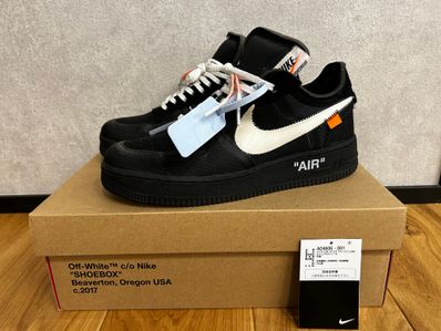 Off-White × Nike Air Force 1 Low "Black"