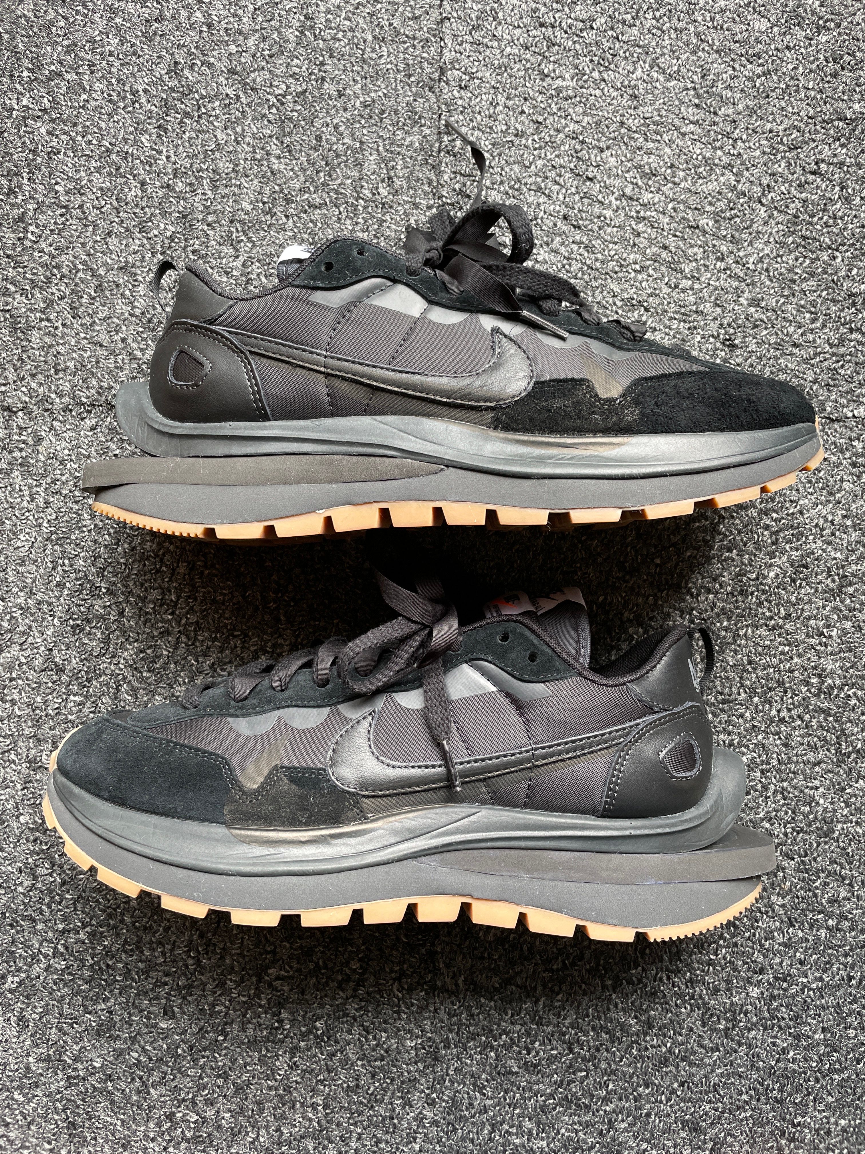 sacai × Nike VaporWaffle "Black Gum"