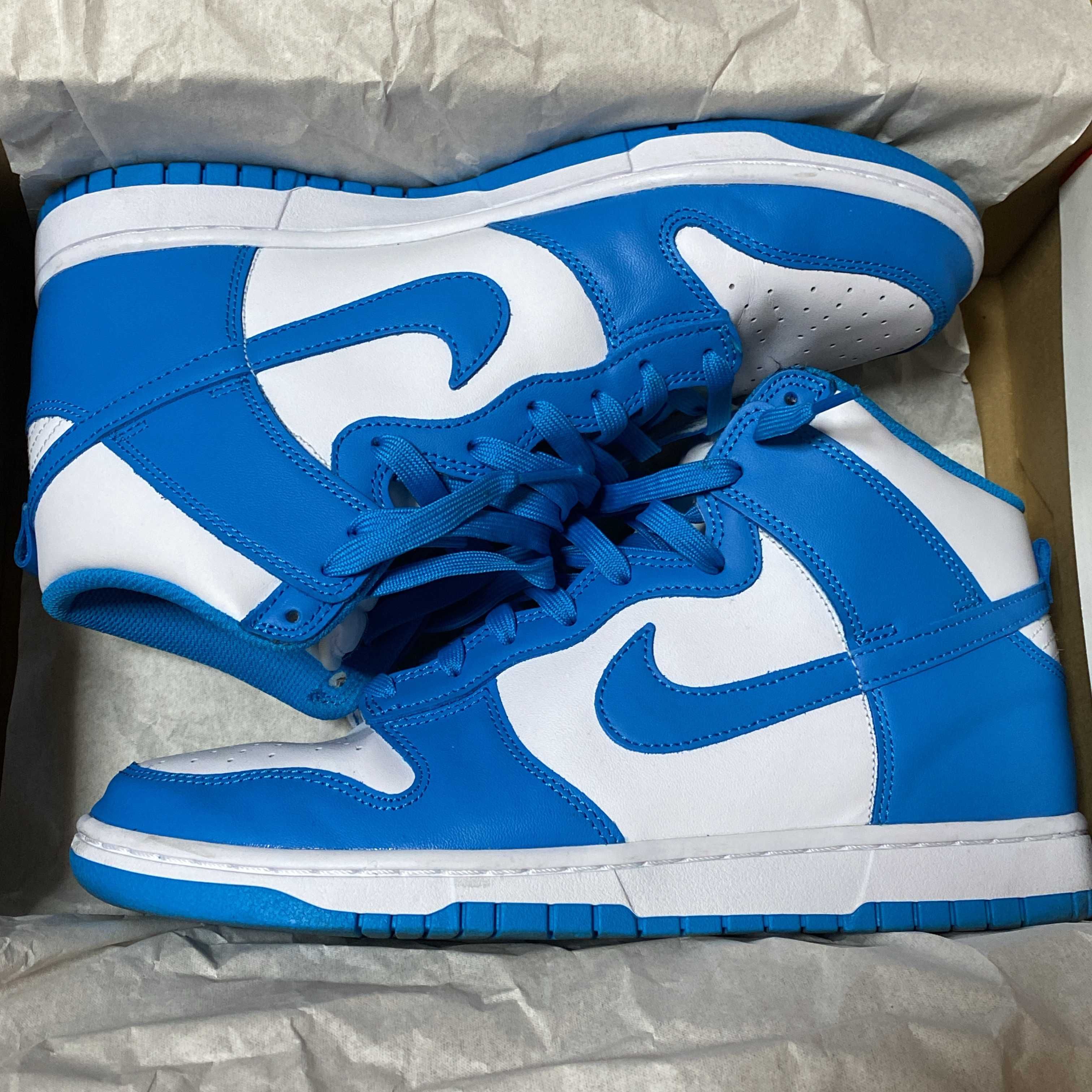 Nike Dunk High "Championship Blue"