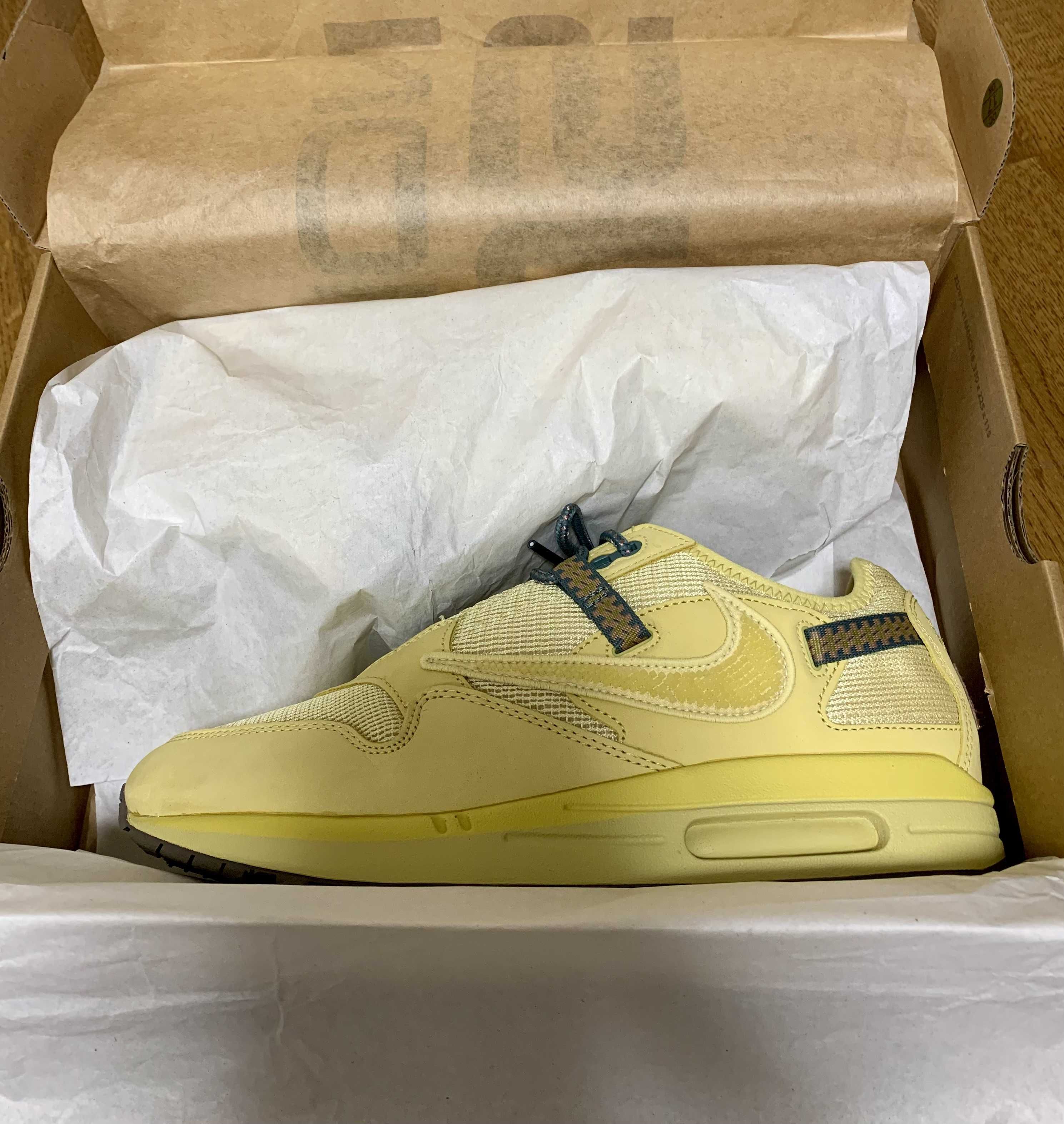 Travis Scott × Nike Air Max 1 "CACT.US Gold"
