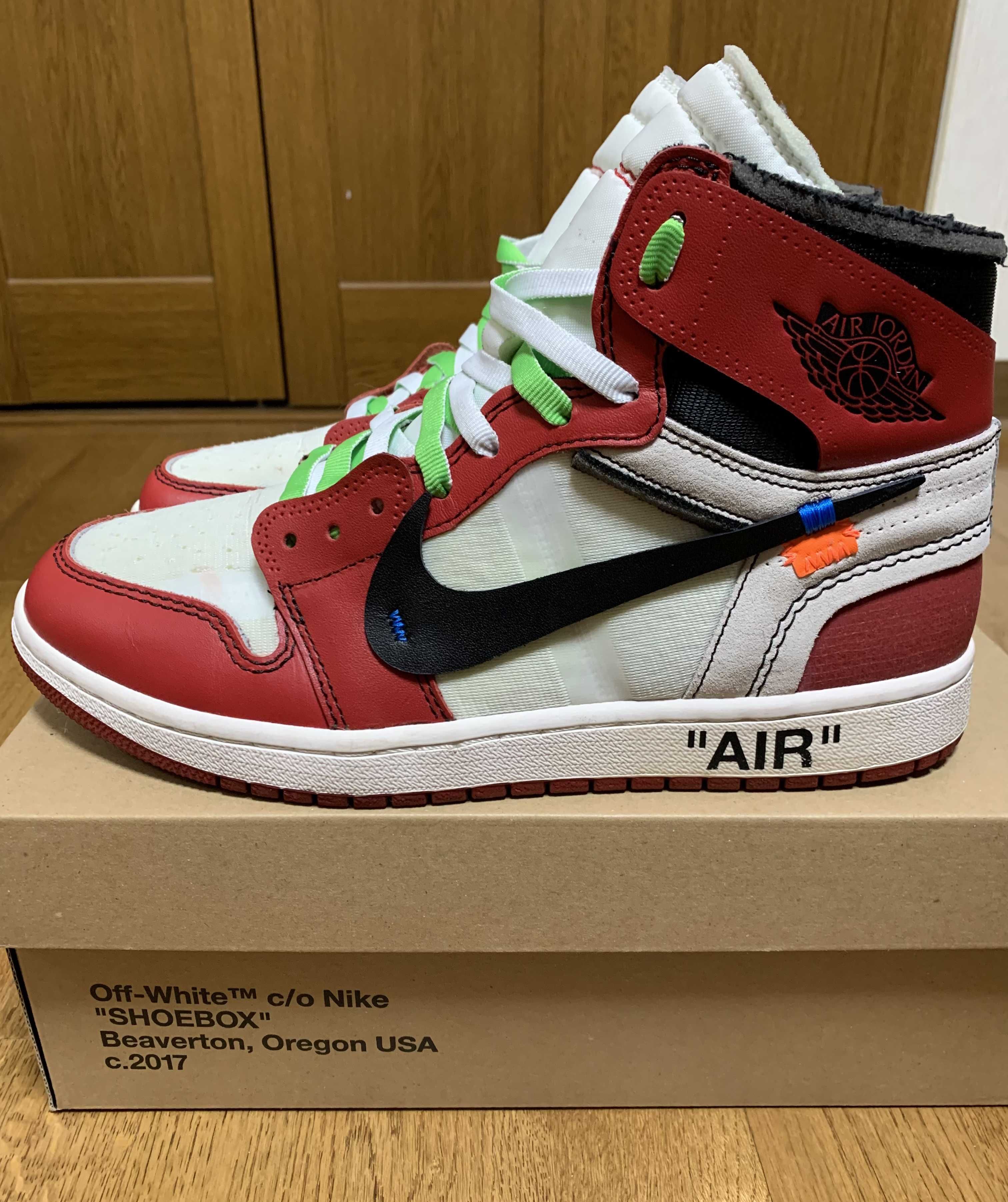 Off-White × Nike Air Jordan 1 Retro High The Ten "Chicago"