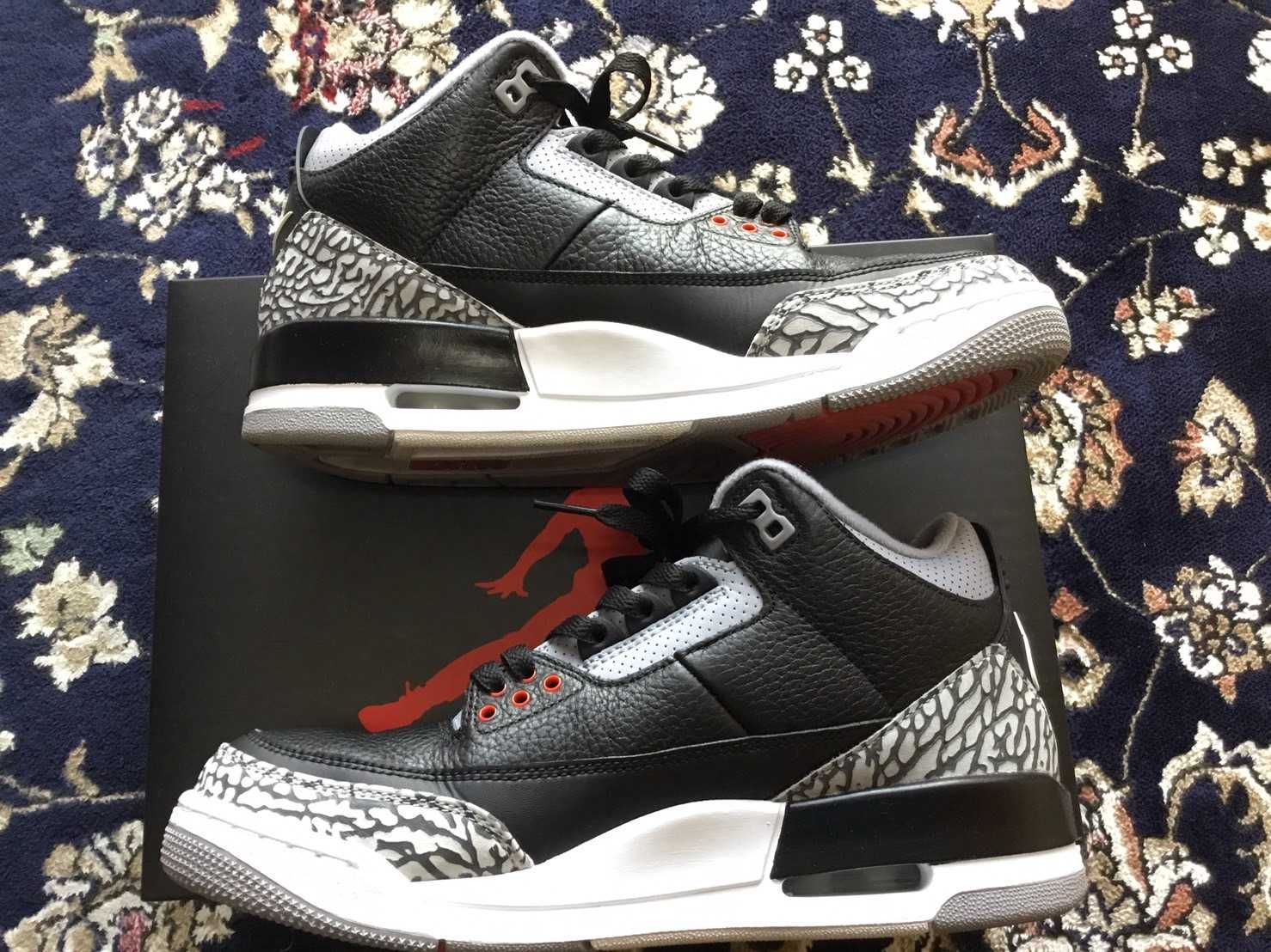 Nike Air Jordan 3 Retro OG "Black Cement" (2018)