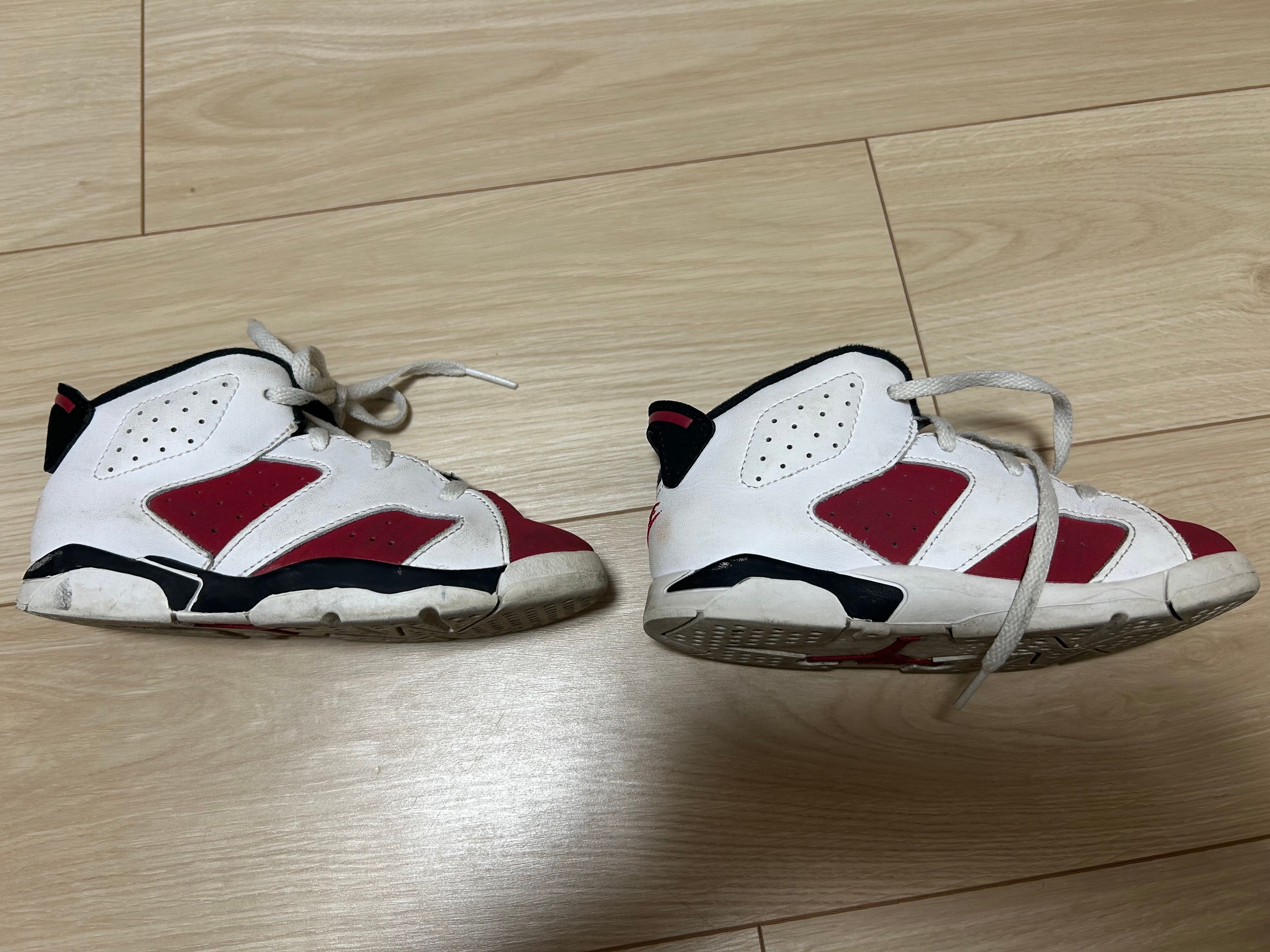 Nike TD Air Jordan 6 "Carmine" (2021)