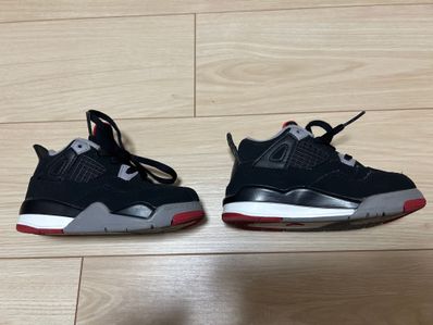 Nike TD Air Jordan 4 Retro "Bred" (2019)