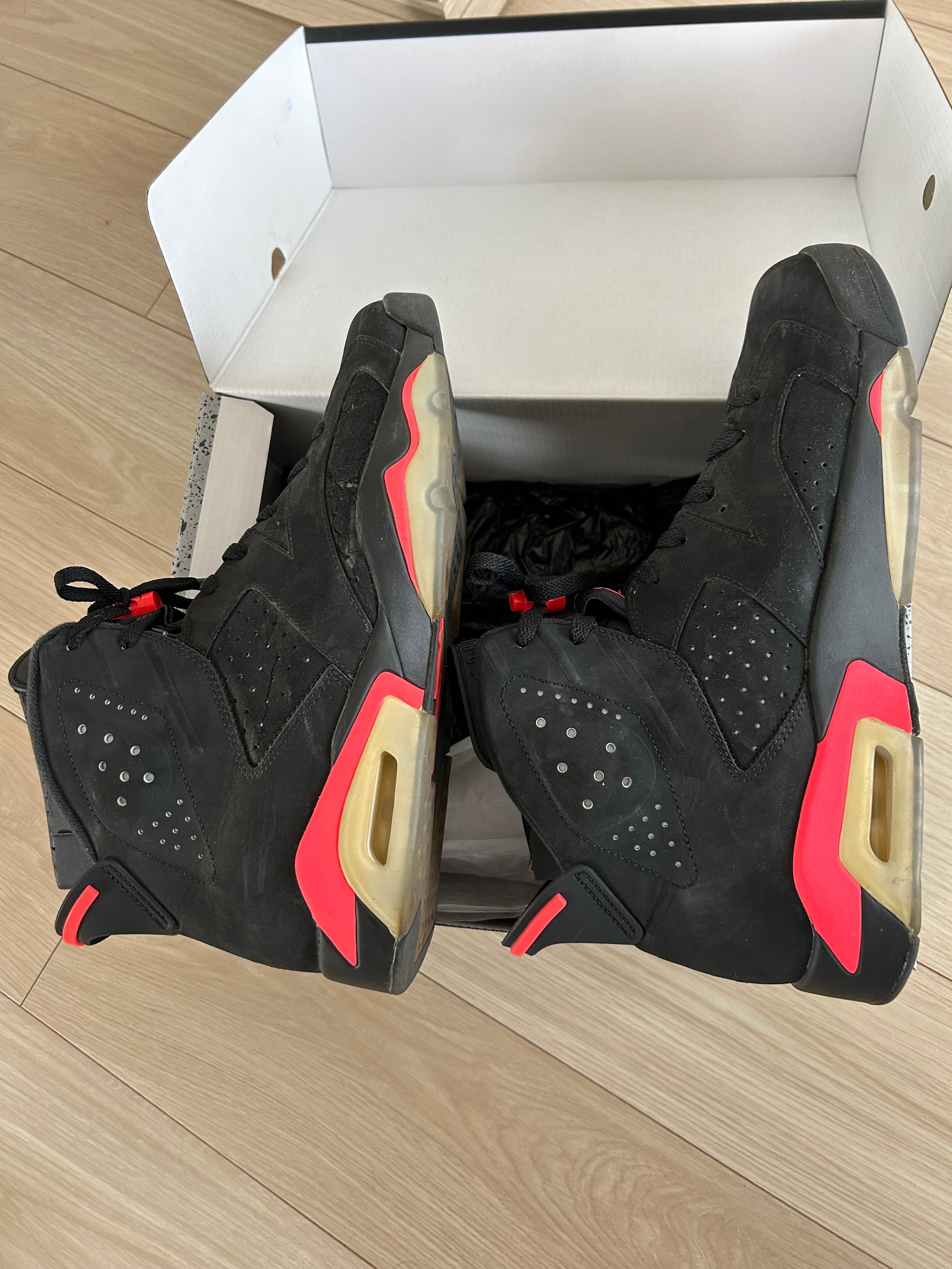 NIKE AIR JORDAN 6 RETRO "INFRARED BLACK" (2014)