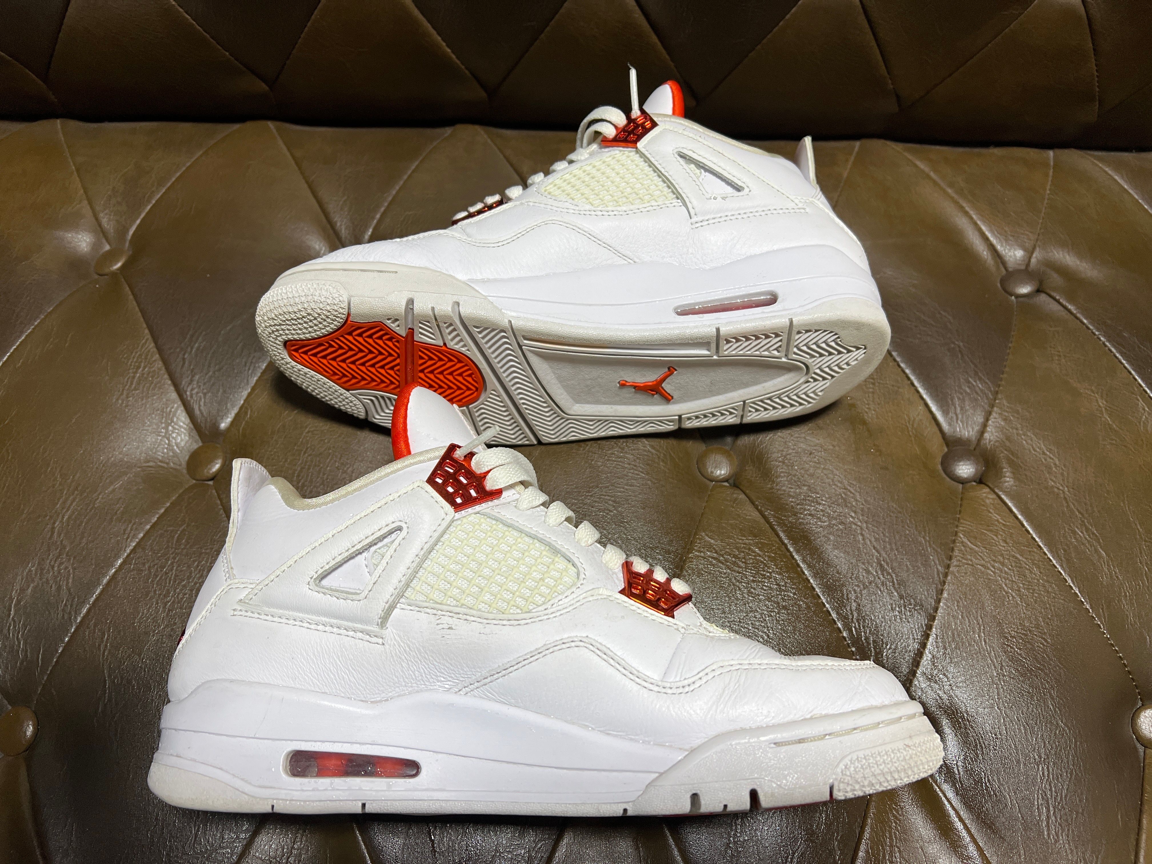 Nike Air Jordan 4 Retro "White/Team Orange"