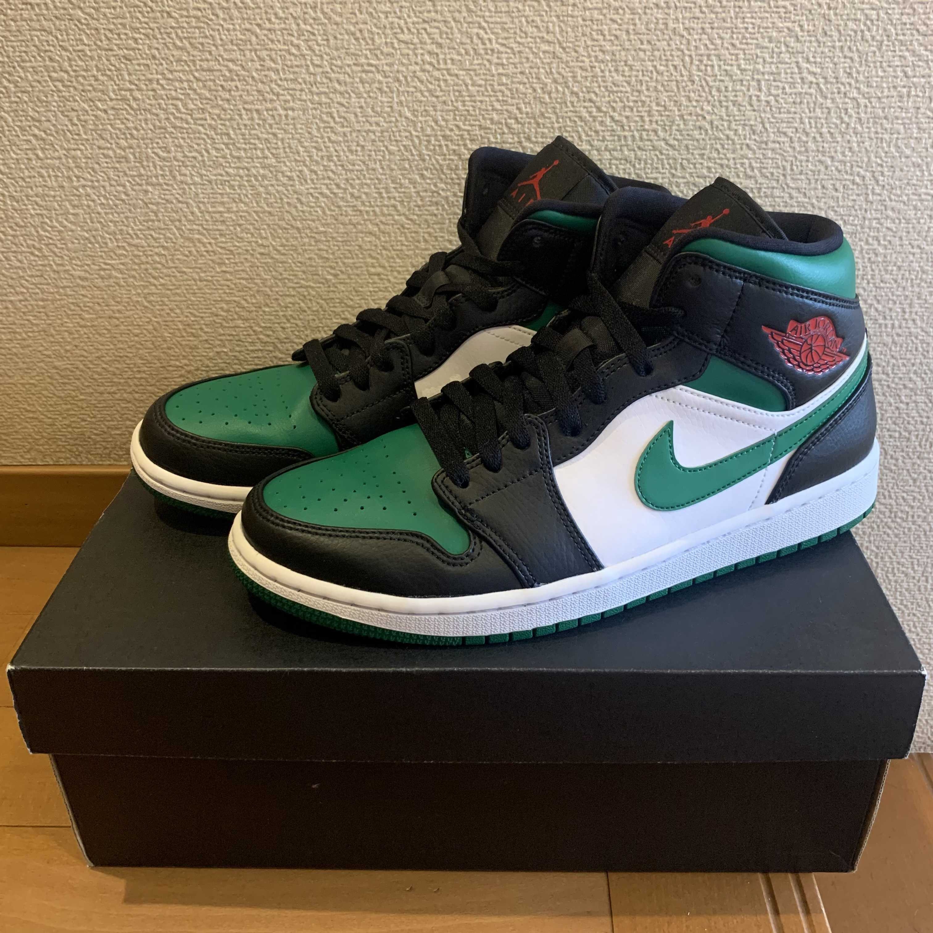 NIKE AIR JORDAN 1 MID "PINE GREEN"